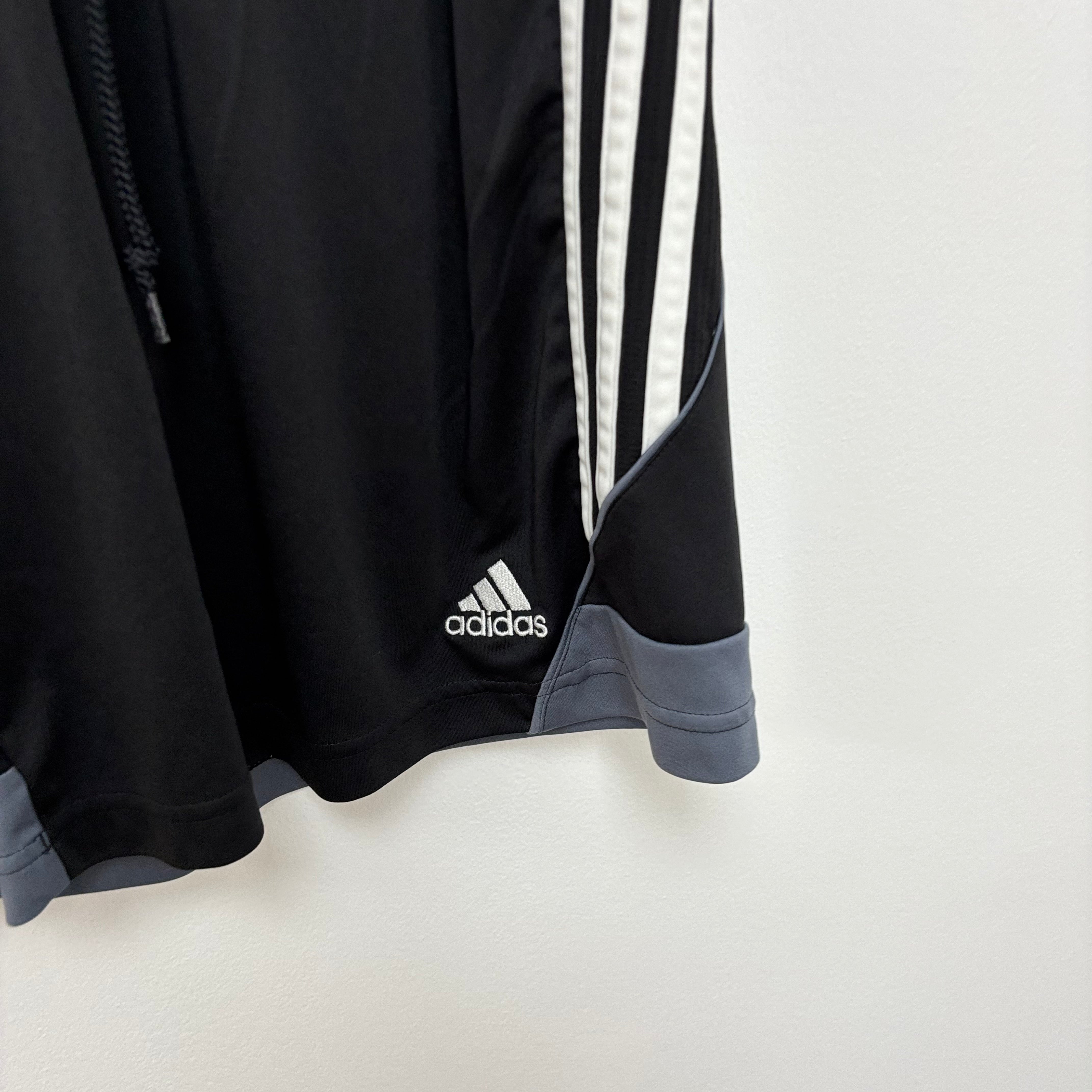 Adidas Shorts Mens XL Black Sports Running Gym Athletic Pockets Climalite (E)