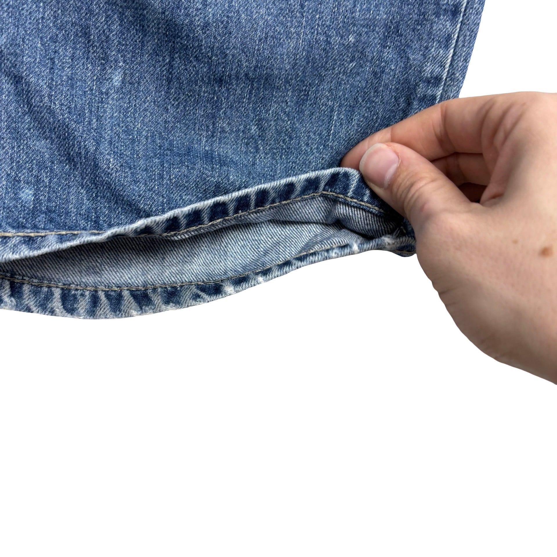 Diesel Bootcut Jeans W32 L28 Mens Mid Blue Slim Fit New Fanker Denim