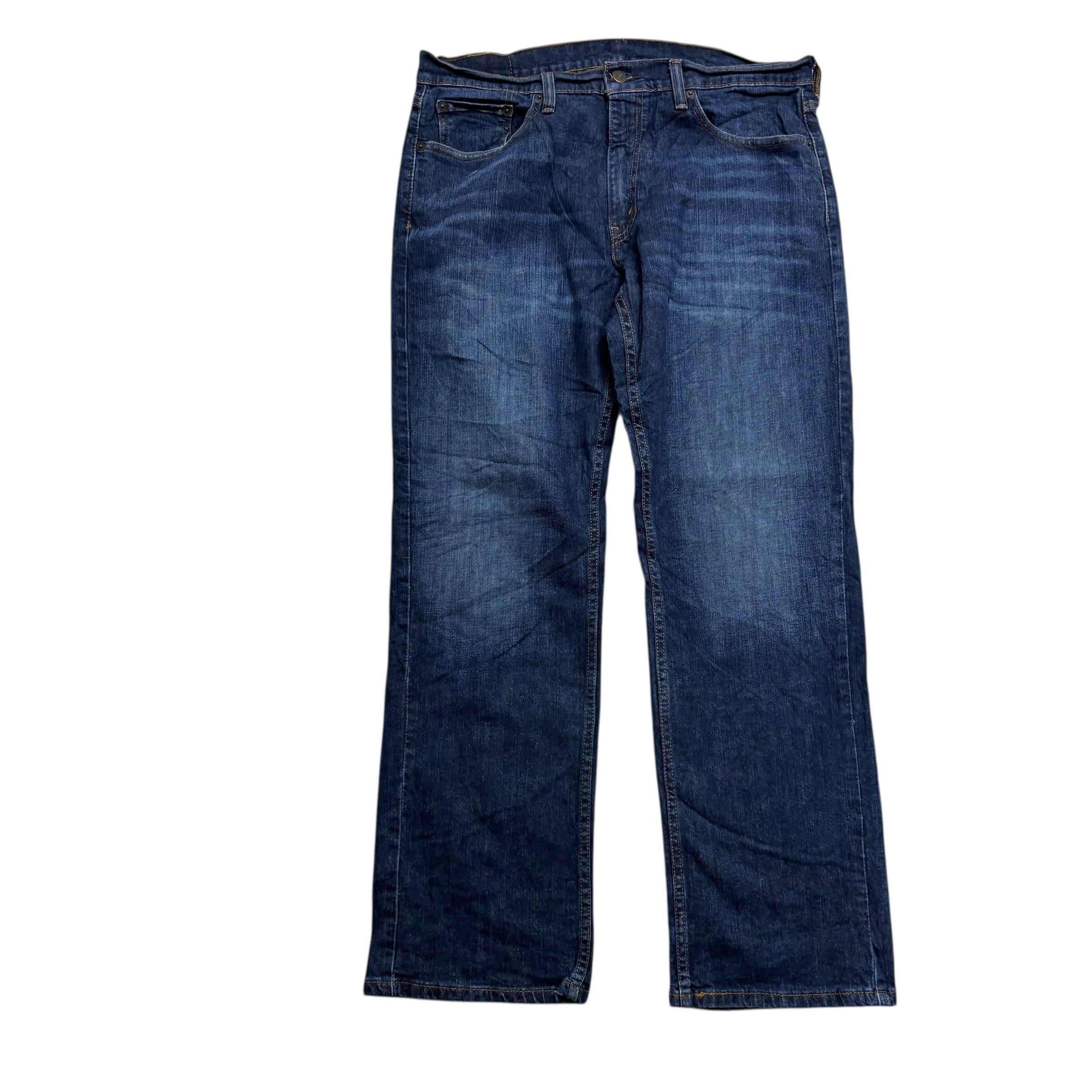 Levis 559 Jeans W34 L30 Mens Dark Blue Baggy Relaxed Straight Fit Stretch (E)