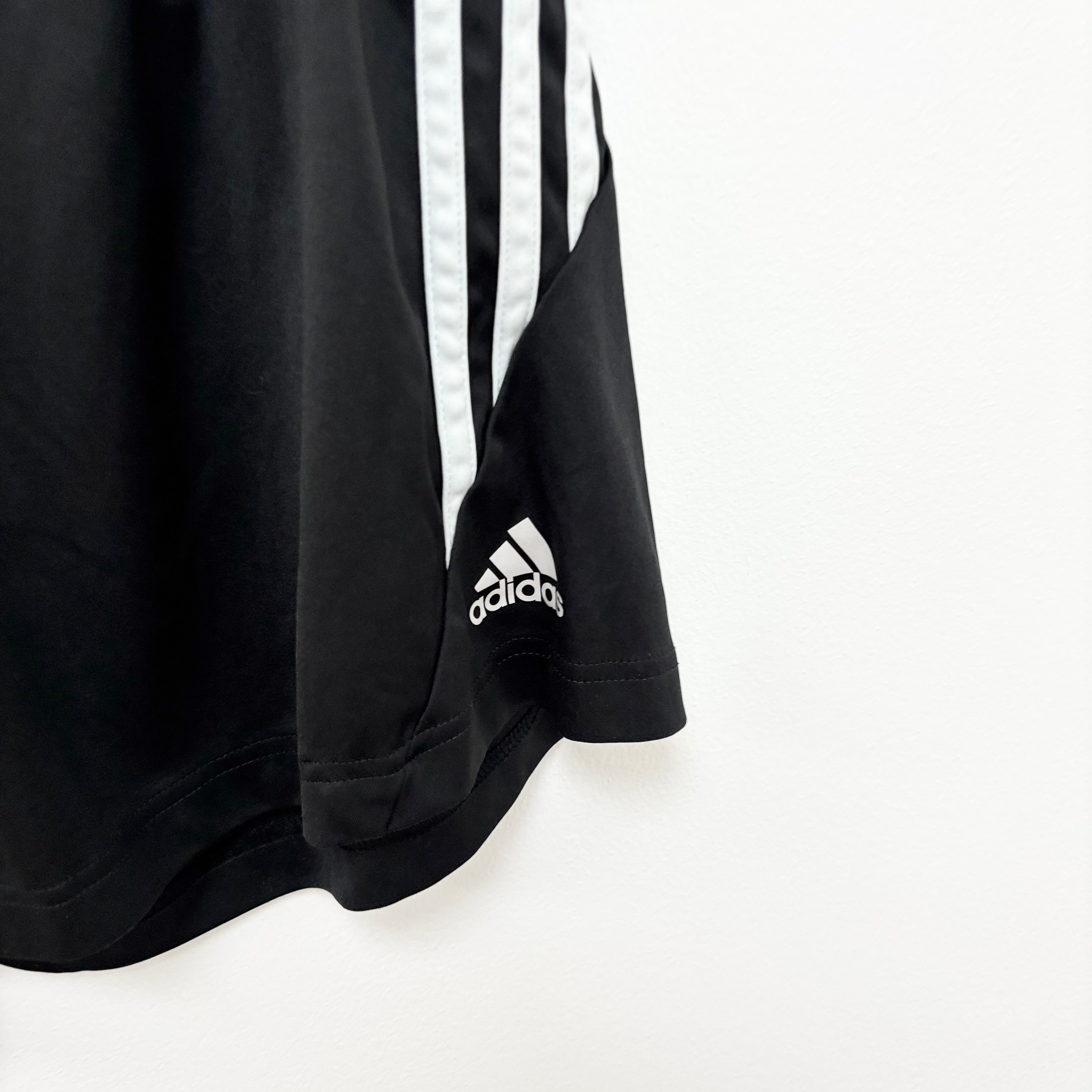 Adidas Shorts Mens XL Black Sports Running Gym Athletic Pockets (E)