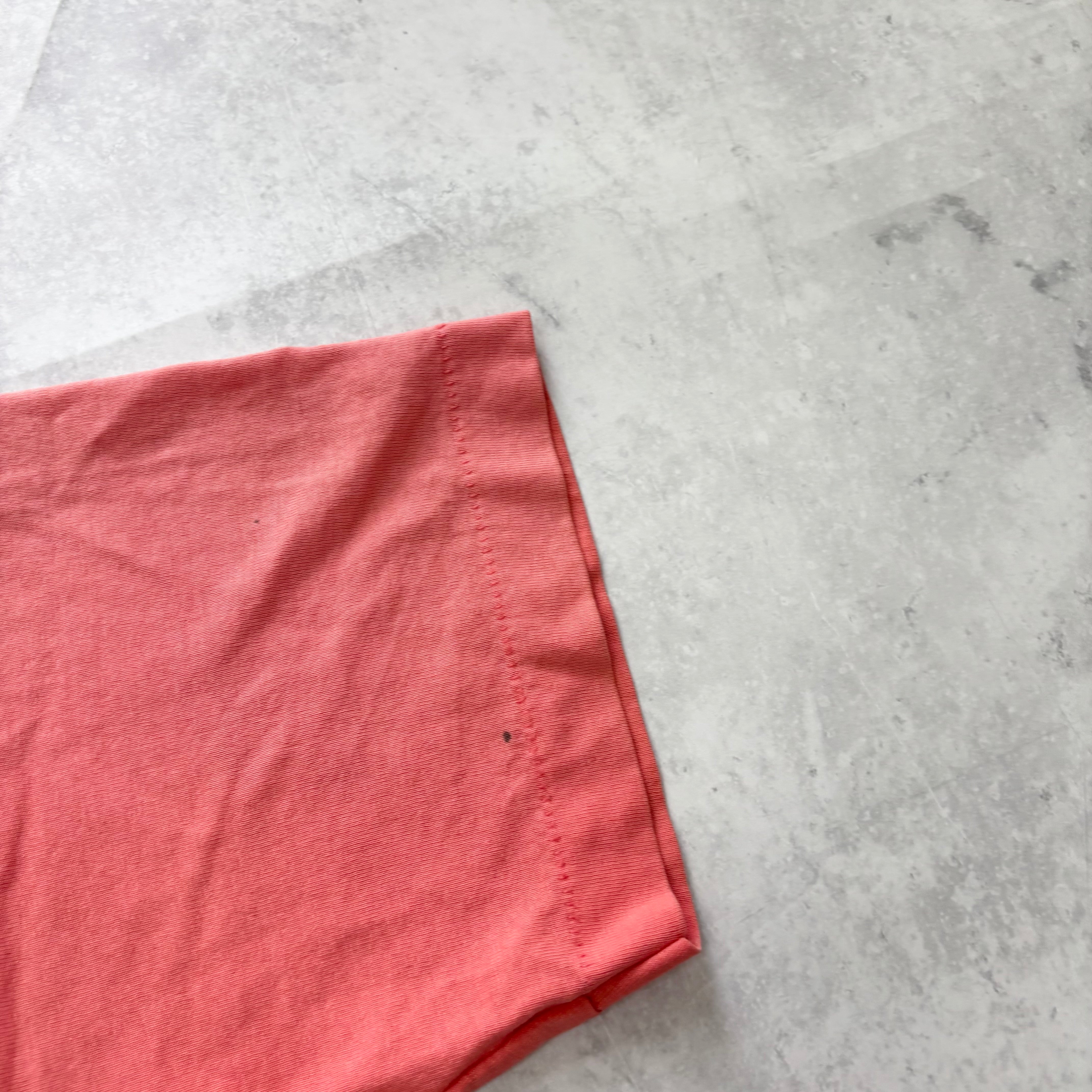 Vintage T Shirt Mens Small Peach Single Stitch Graphic Print 90s Tourist