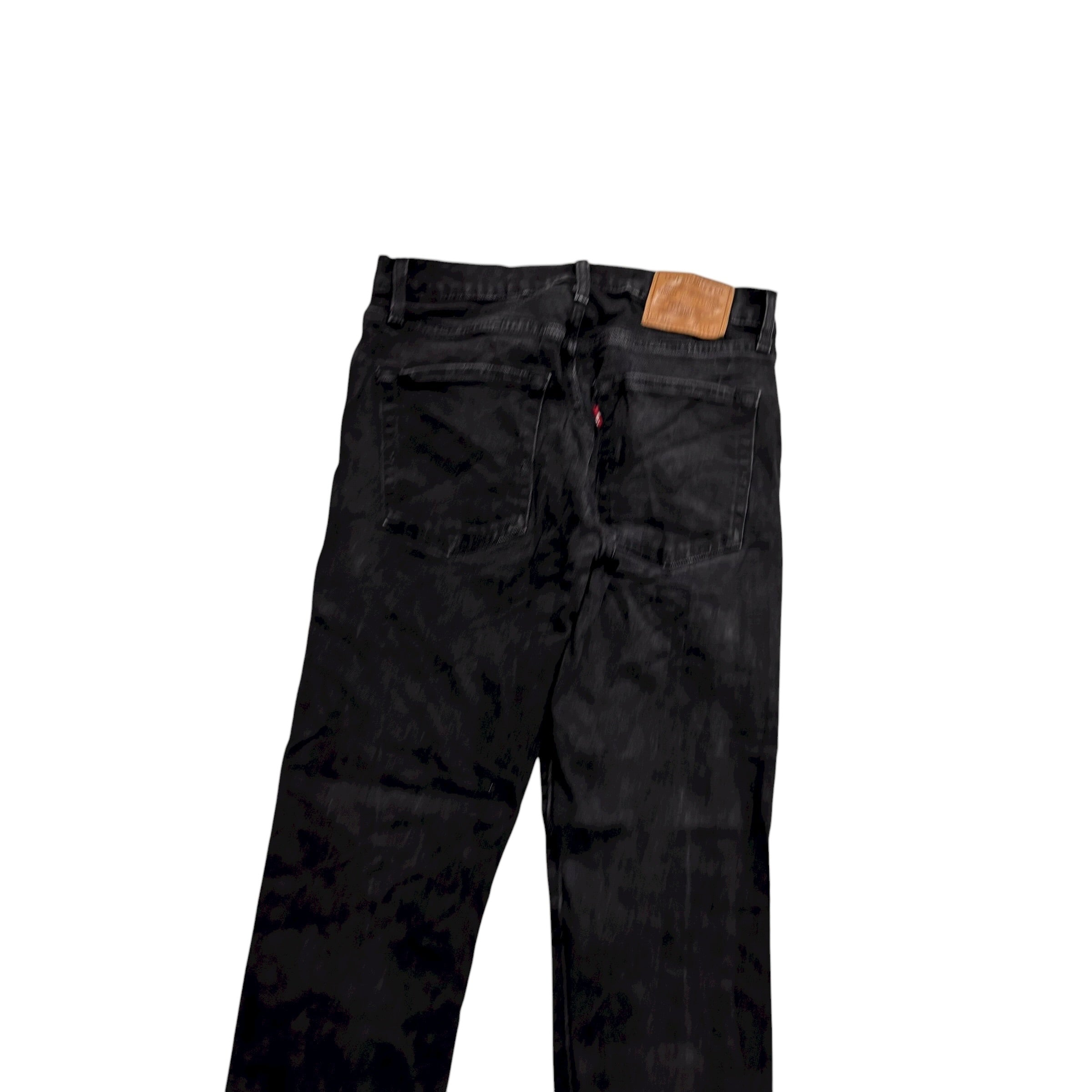 Levis 512 Jeans W30 L31 Mens Black Slim Tapered Fit Stretch Denim (E)