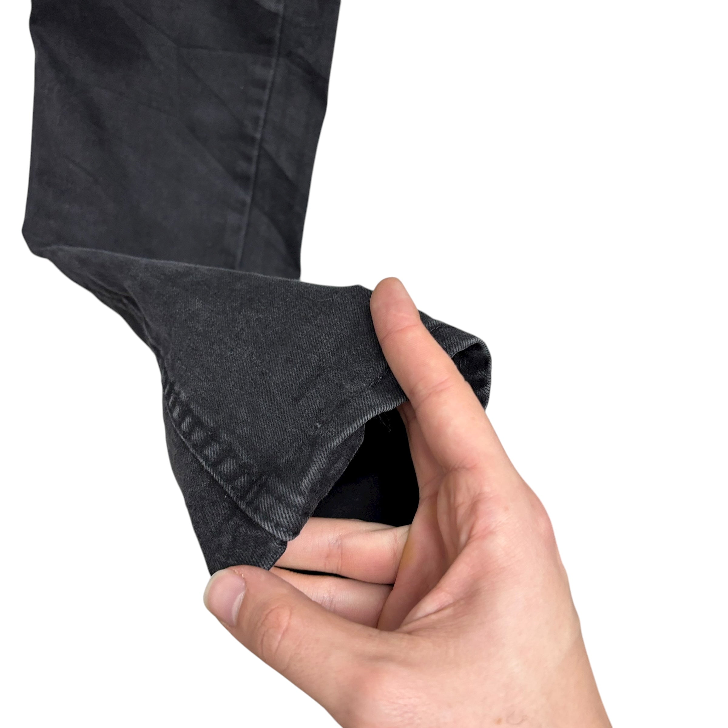 Levis 510 Jeans W30 L29 Mens Black Skinny Fit Stretch Denim