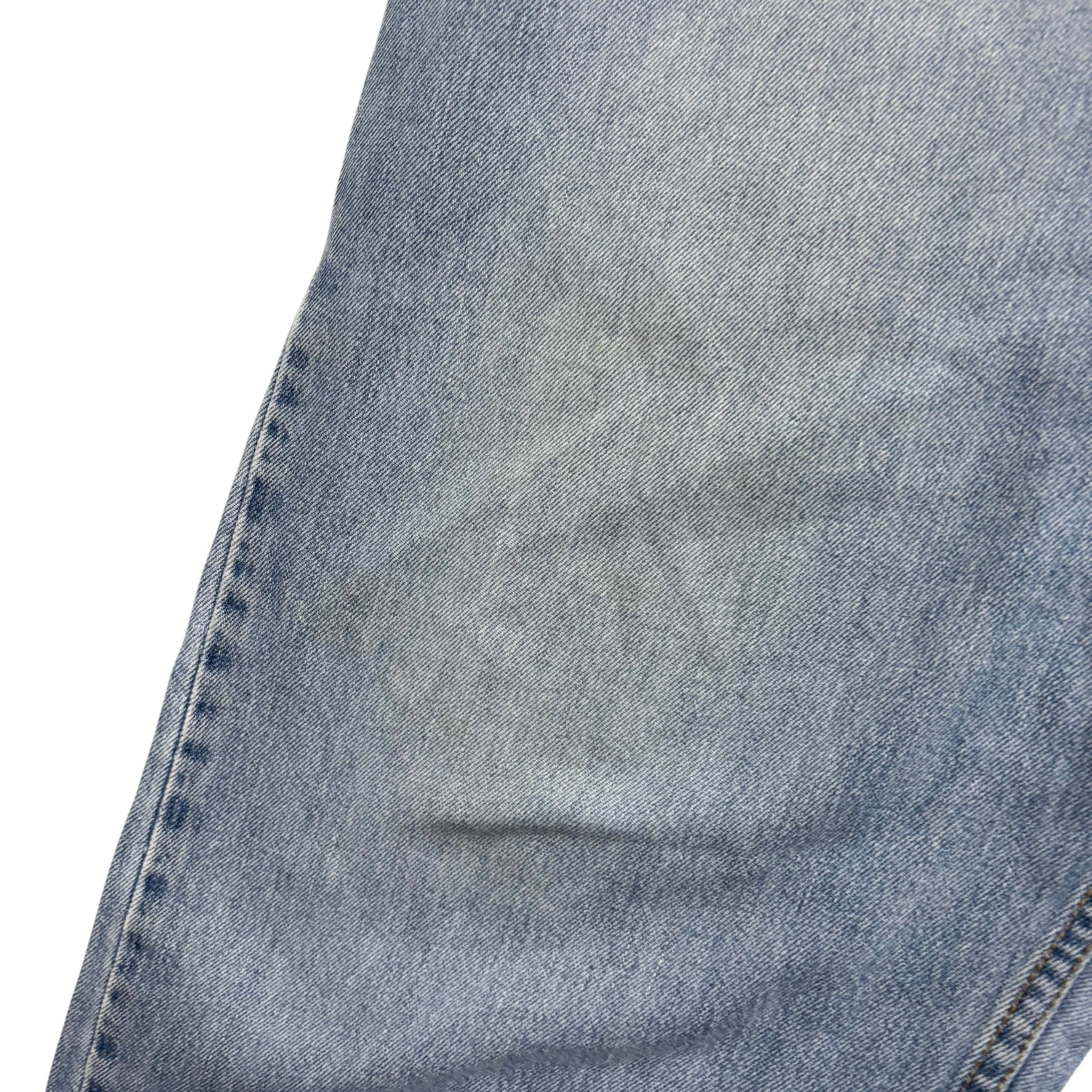 Levis 577 Jeans W40 L30 Womens Relaxed Baggy Fit Light Blue Vintage