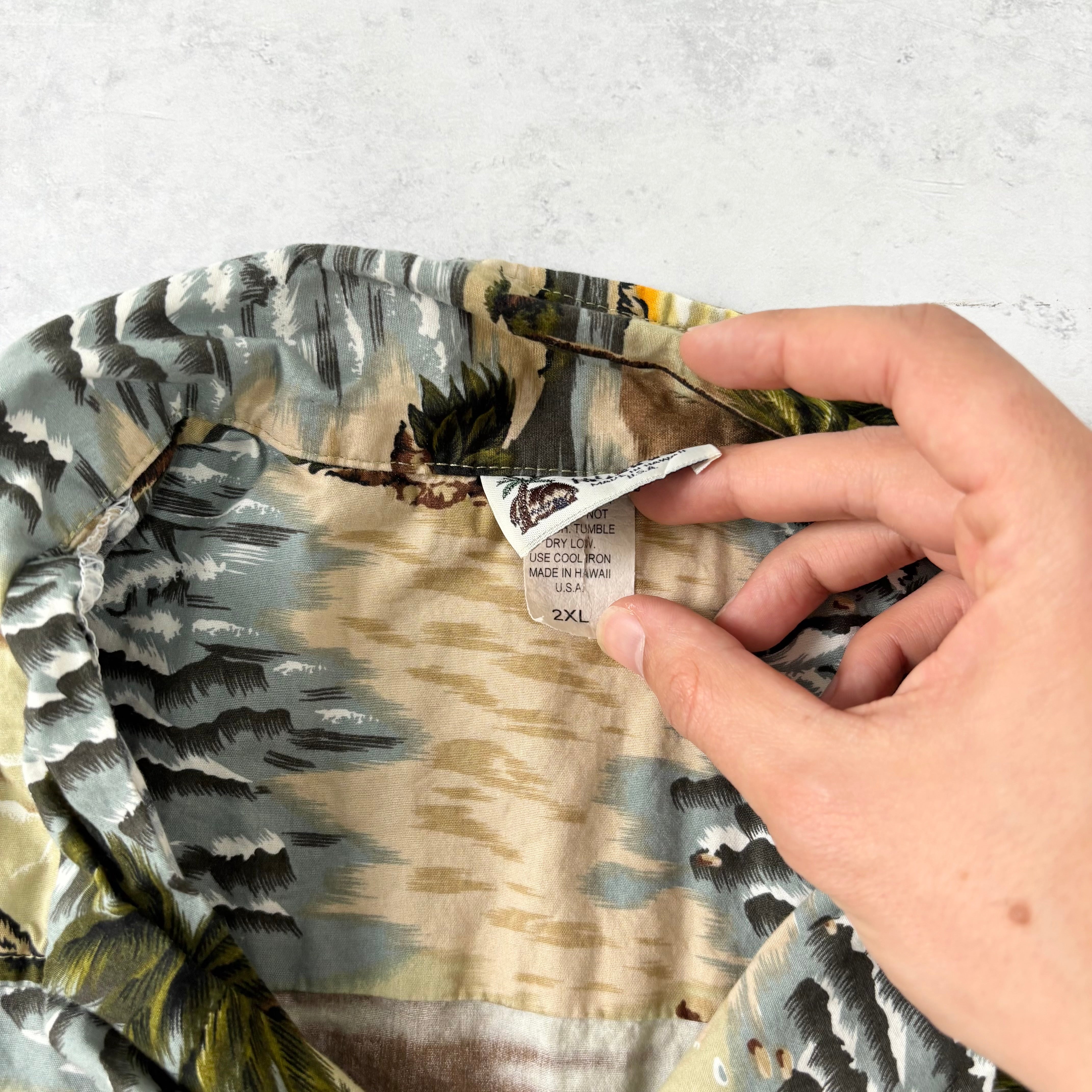 Vintage Hawaiian Shirt Mens XXL Multi Floral Aloha Short Sleeve Cotton (E)