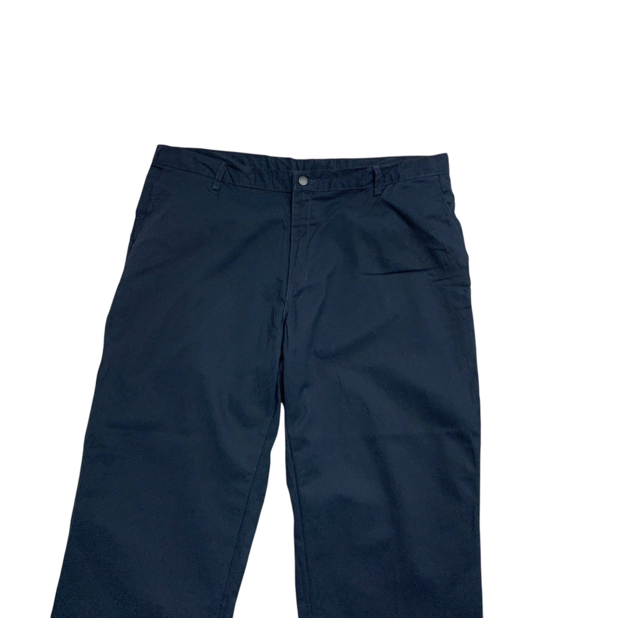 Dickies Trousers W42 L30 Mens Navy Blue Pants Relaxed Straight Fit Workwear