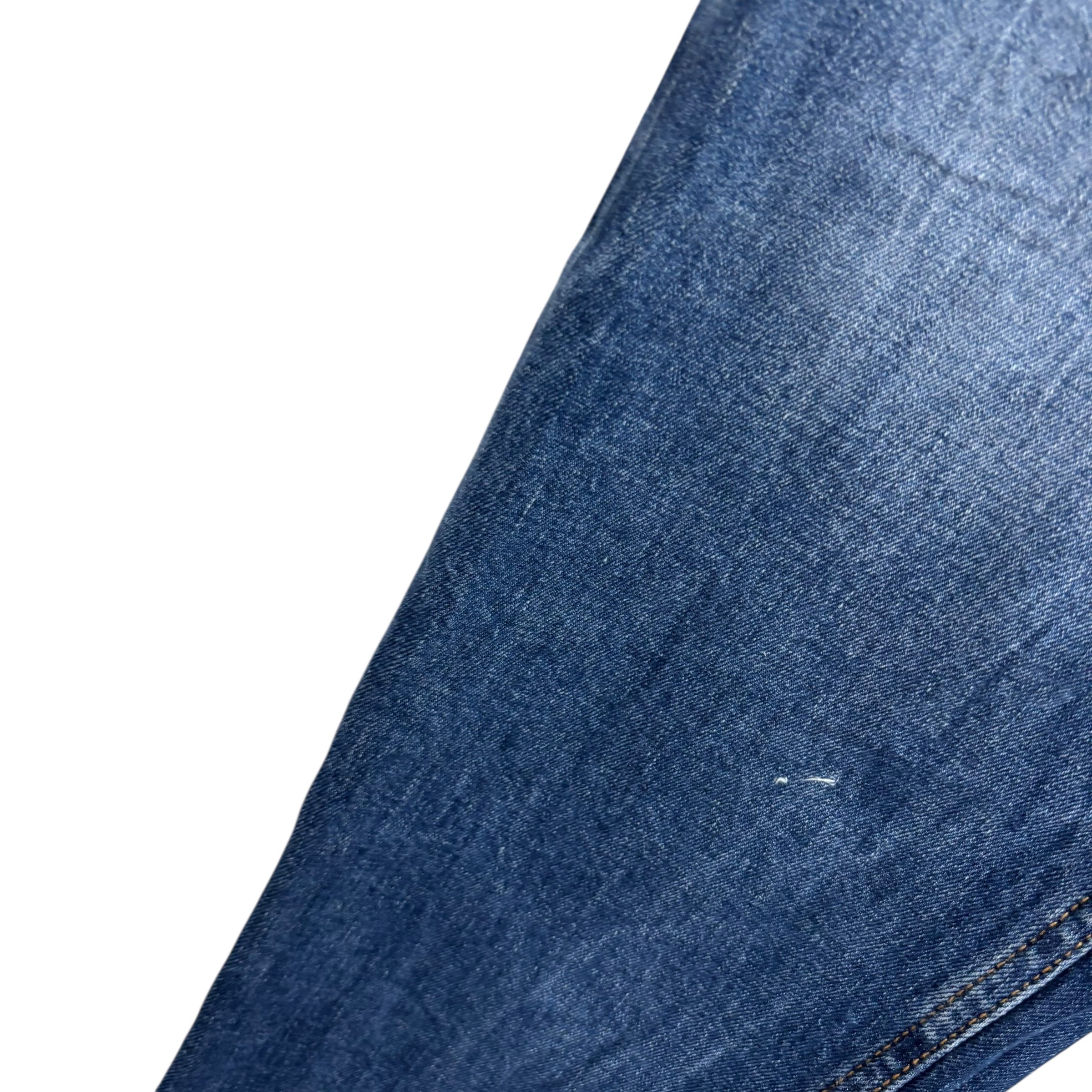 Levis 502 Jeans W38 L36 Mens Mid Blue Regular Tapered Fit Stretch Denim