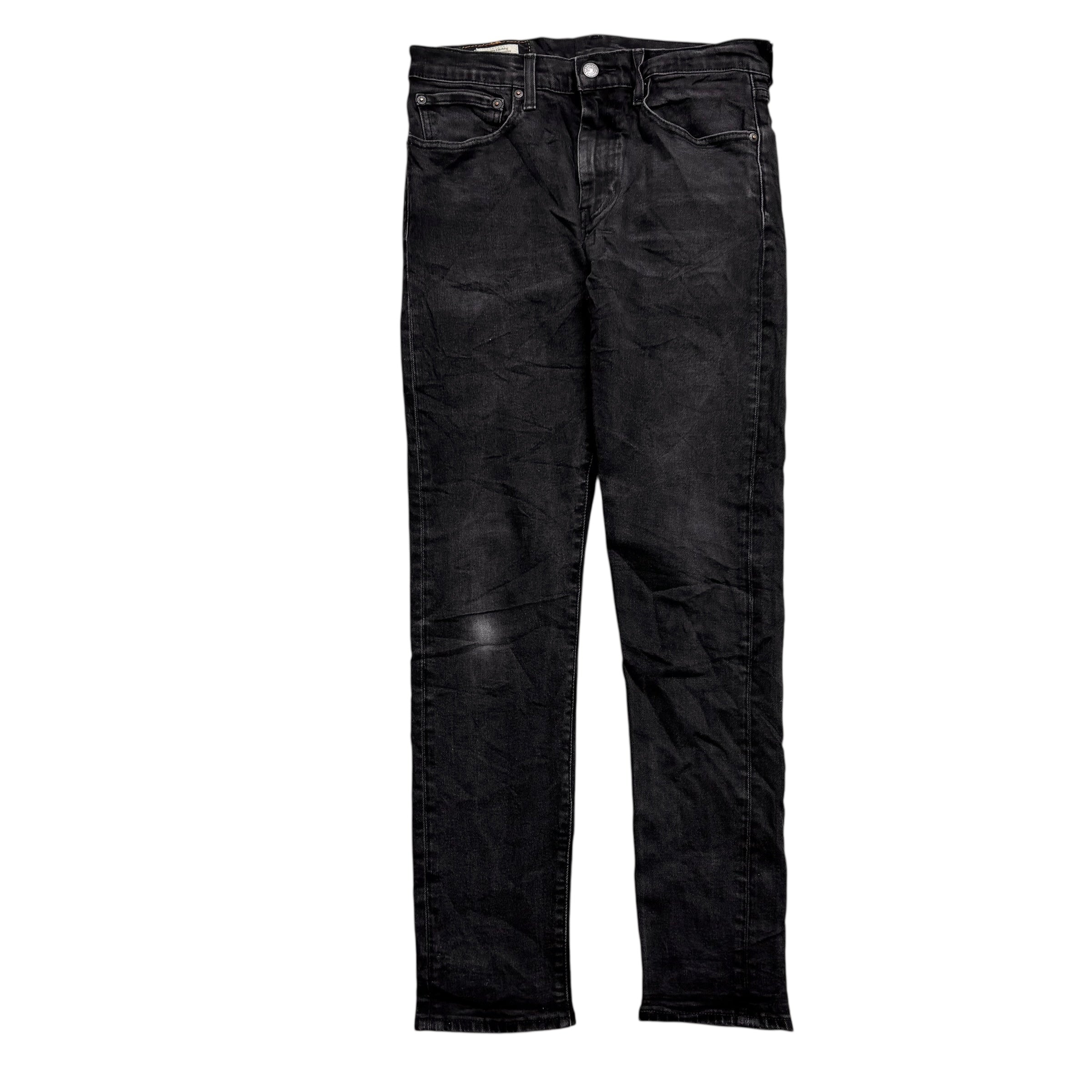 Levis 512 Jeans W30 L32 Mens Black Slim Tapered Fit Stretch Denim