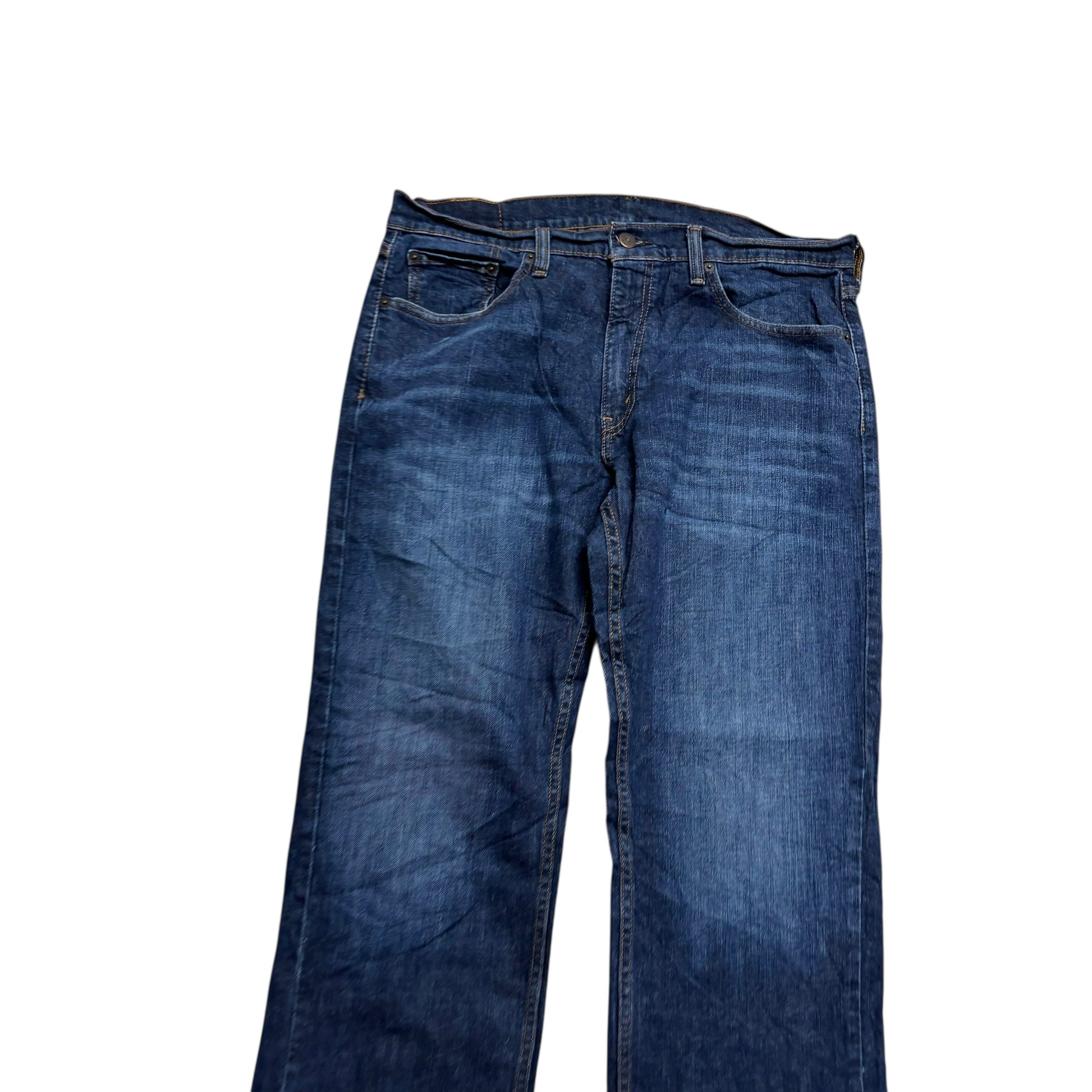 Levis 559 Jeans W34 L30 Mens Dark Blue Baggy Relaxed Straight Fit Stretch (E)