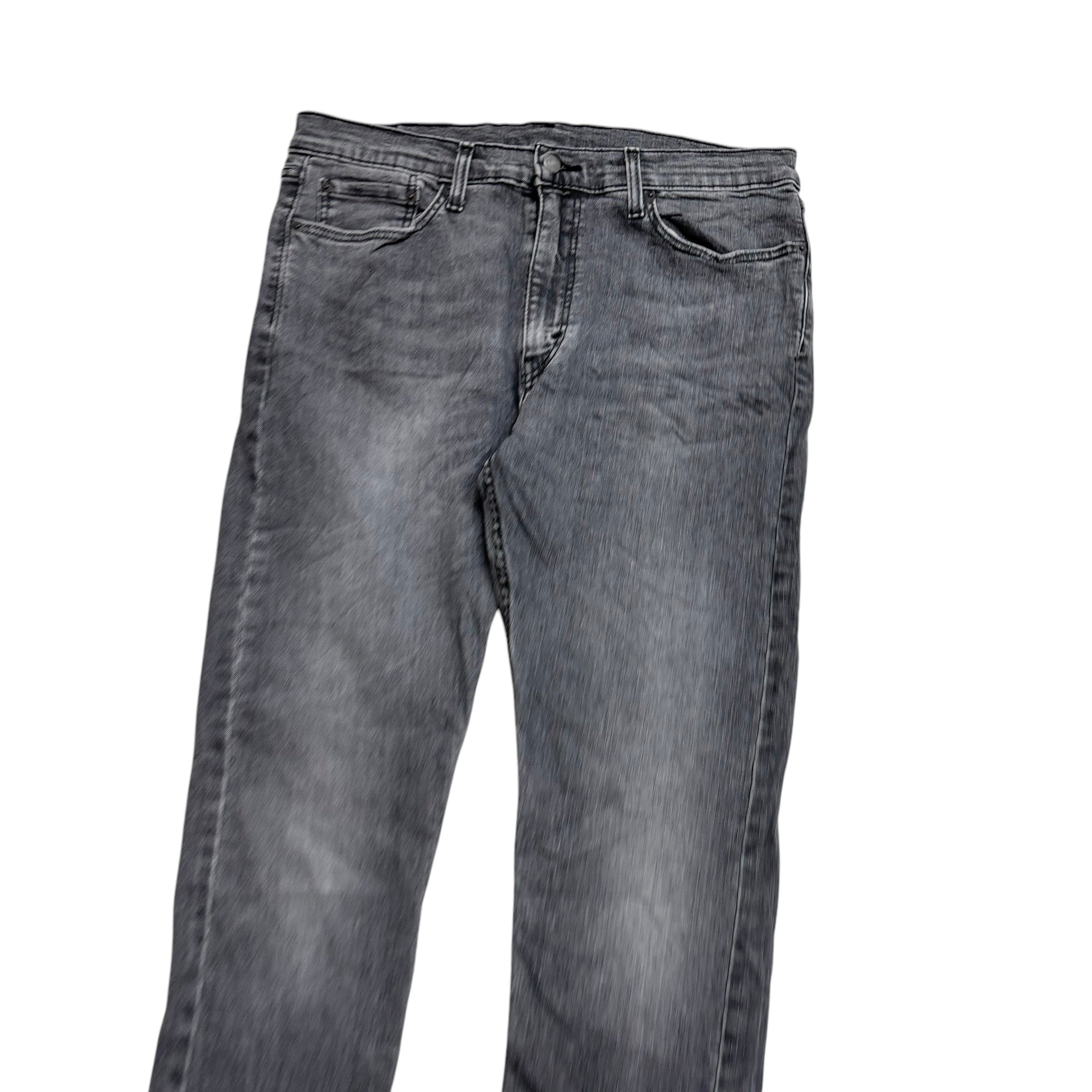 Levis 510 Jeans W36 L31 Mens Grey Skinny Fit Stretch Denim (E)