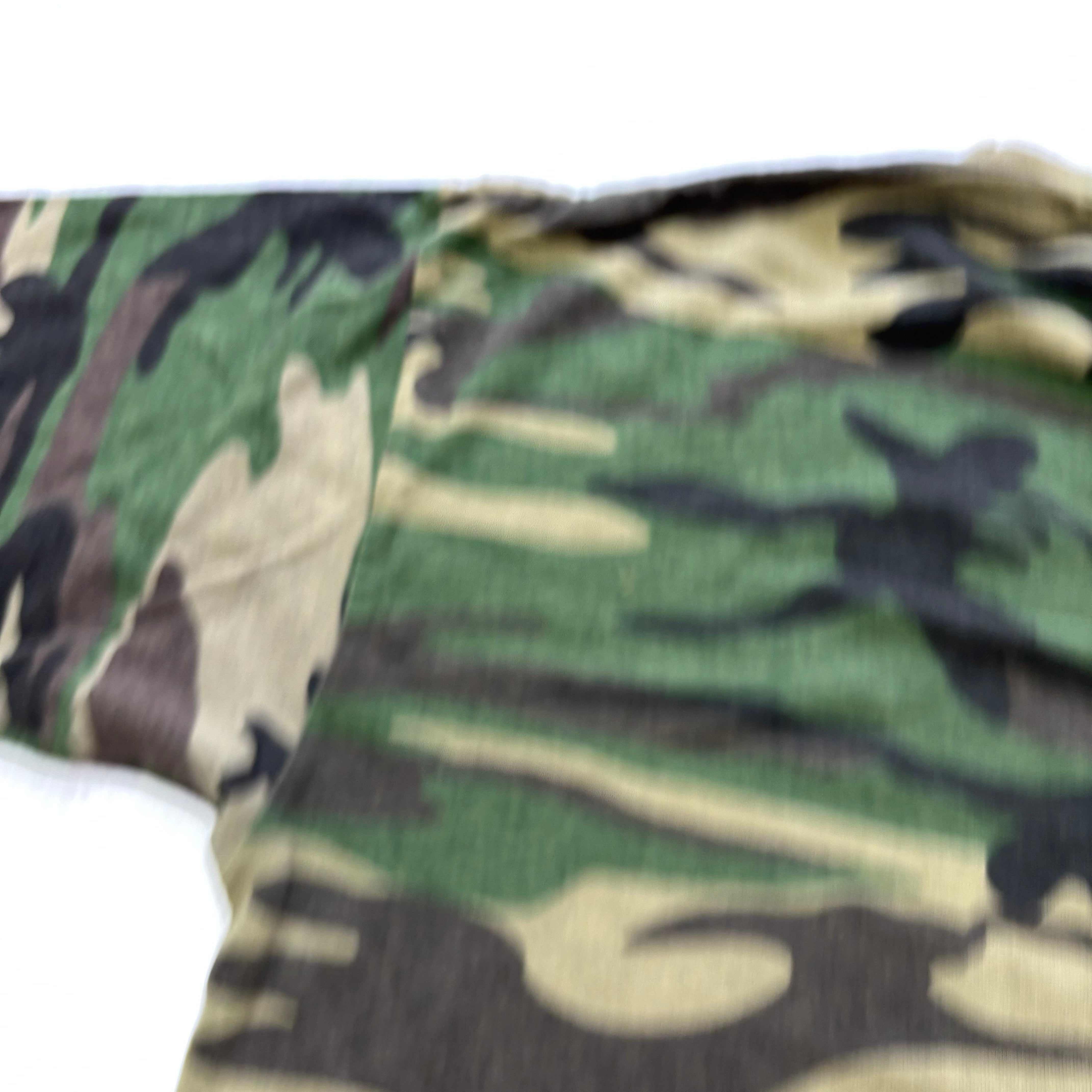 Vintage Camo T Shirt Mens Small Army Desert 90s Woodland Camouflage