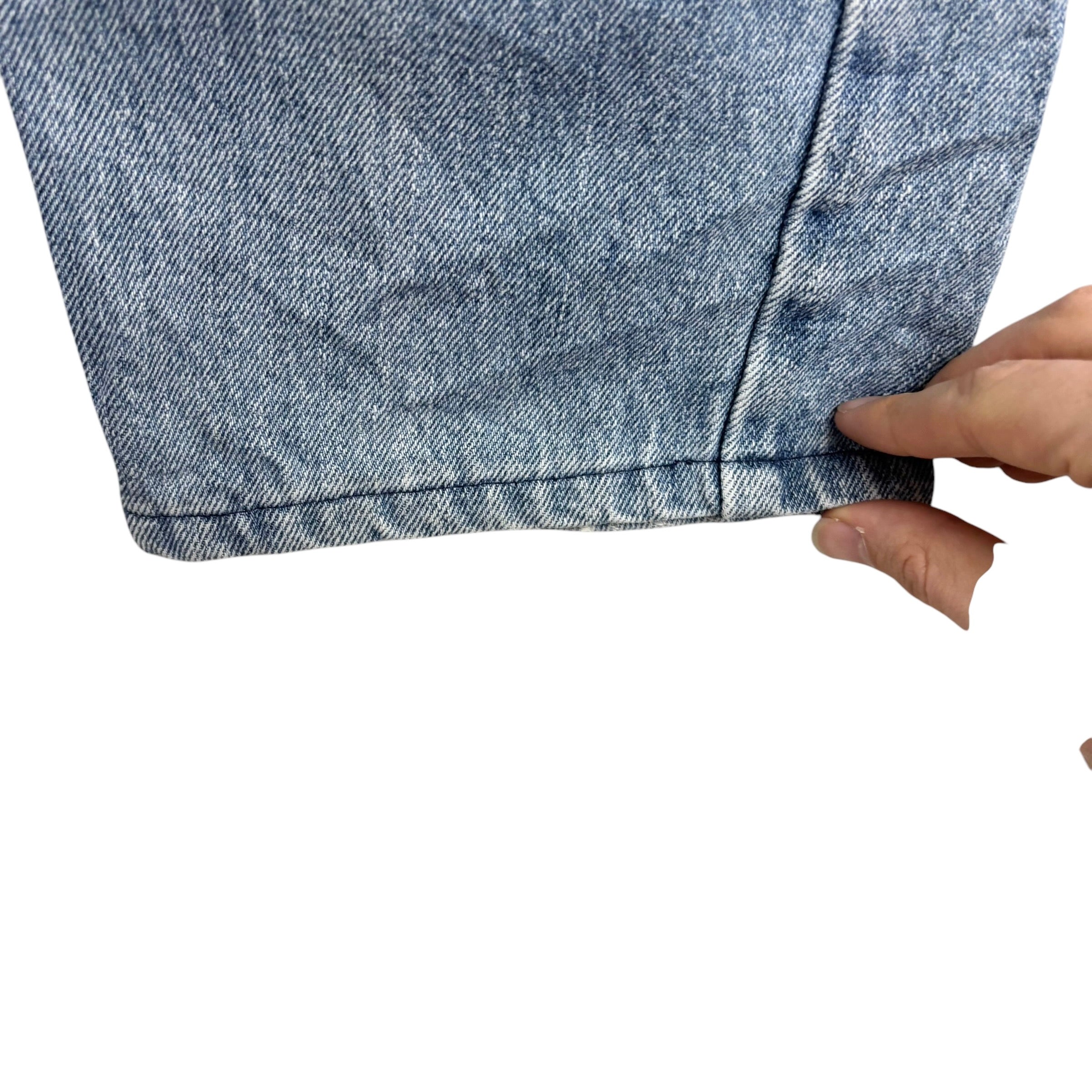 Levis Jeans W28 L28 Mens Light Blue Regular Straight Fit Vintage Denim