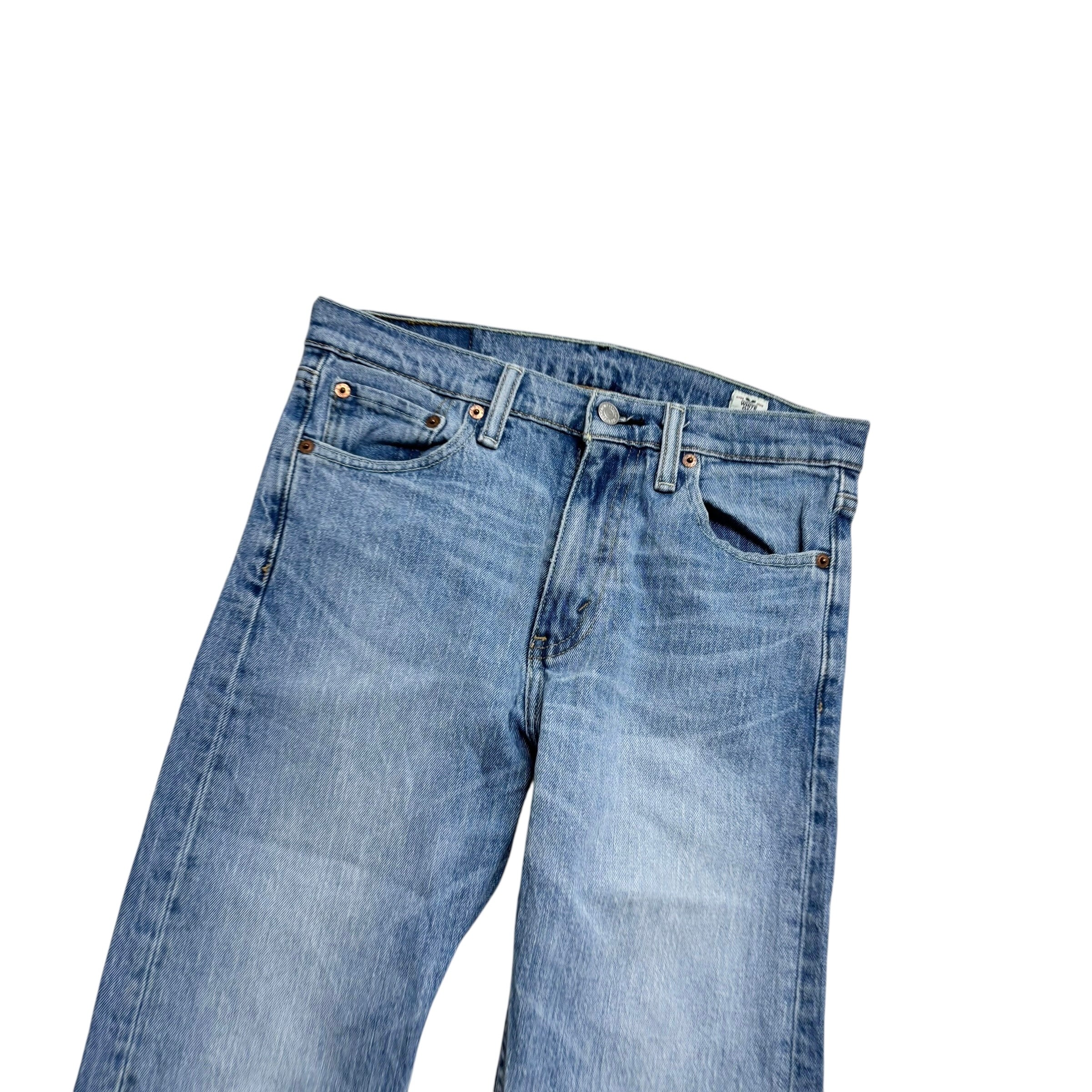 Levis 510 Jeans W29 L32 Mens Light Blue Skinny Fit Stretch Denim (E)