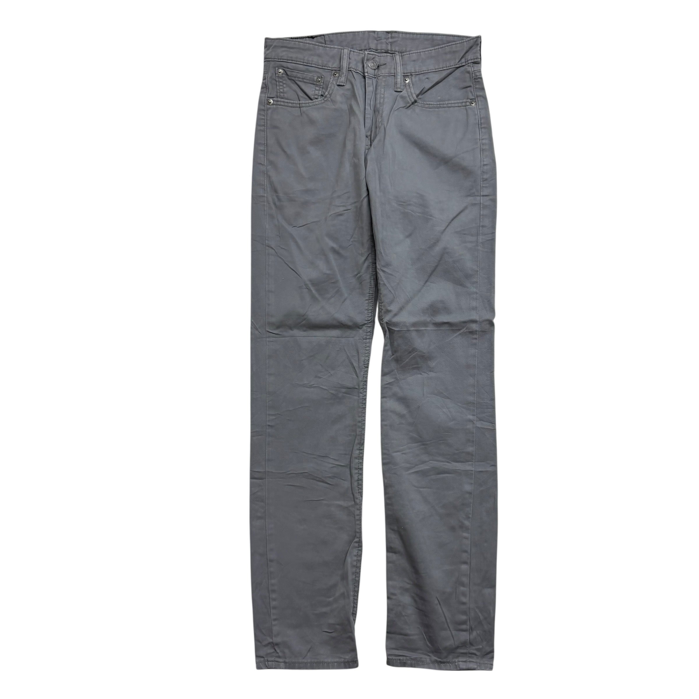 Levis 511 Commuter Trousers W28 L30 Mens Grey Slim Fit Stretch (E)
