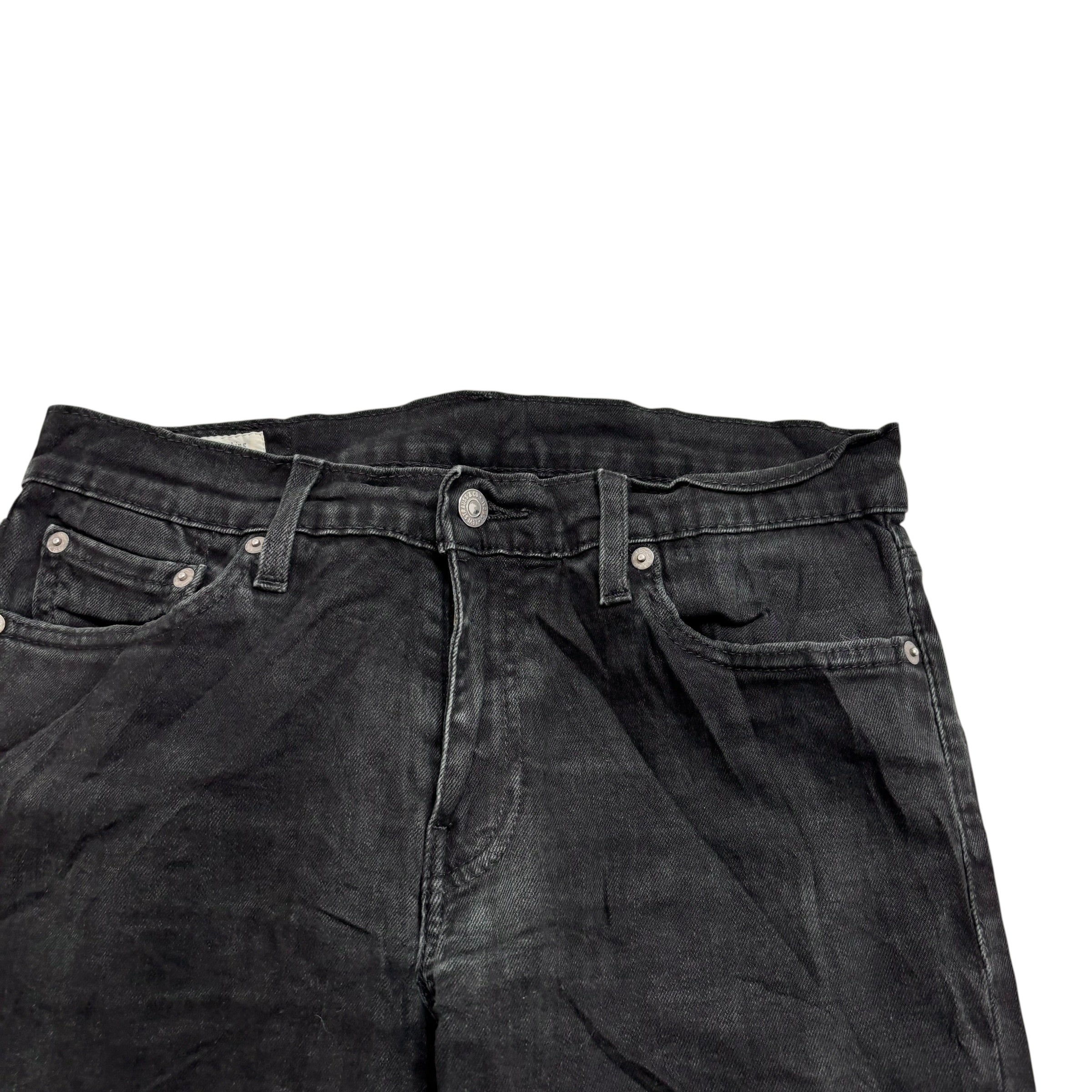 Levis 511 Jeans W30 L32 Mens Black Slim Fit Stretch Premium Denim