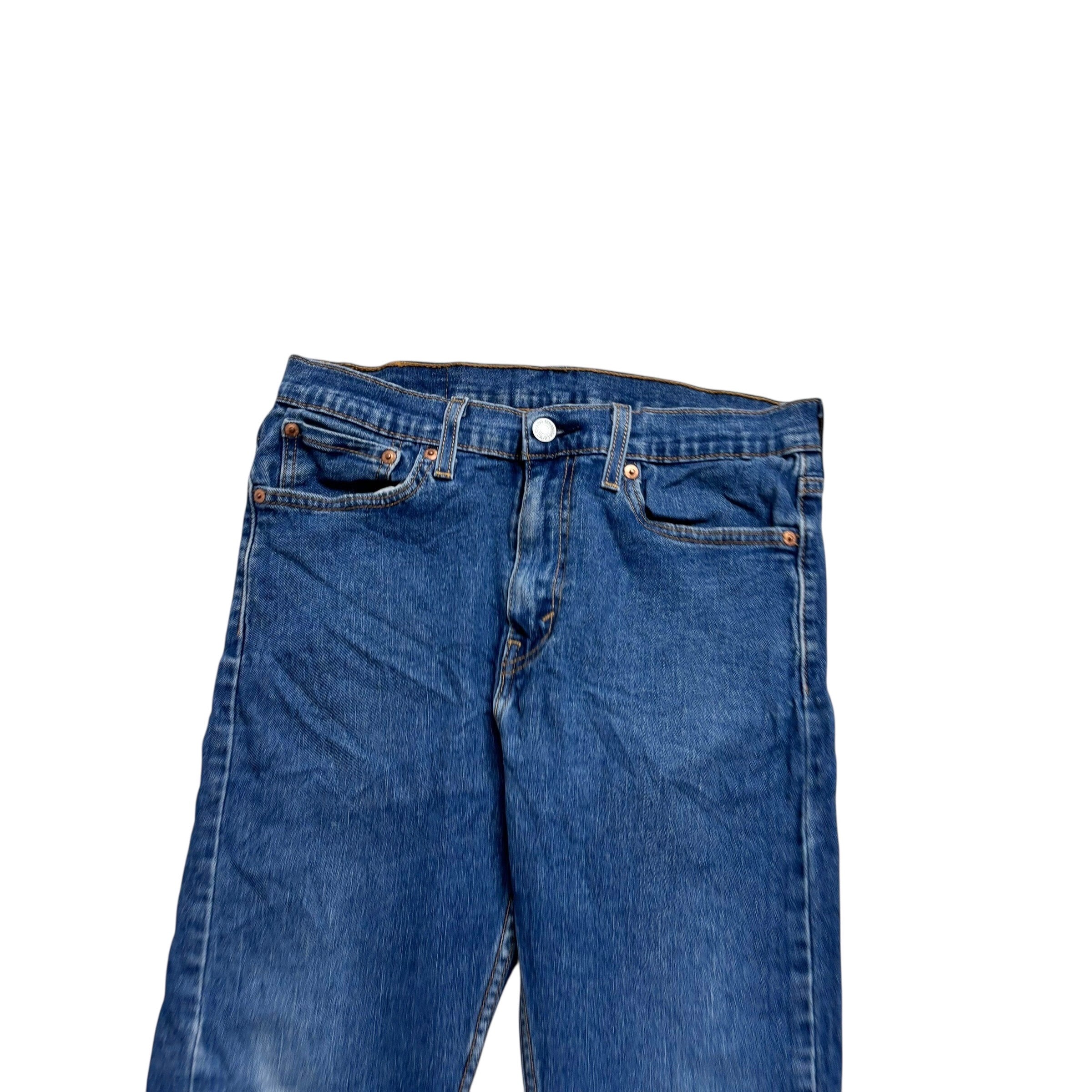 Levis 510 Jeans W30 L29 Mens Mid Blue Skinny Fit Stretch Denim