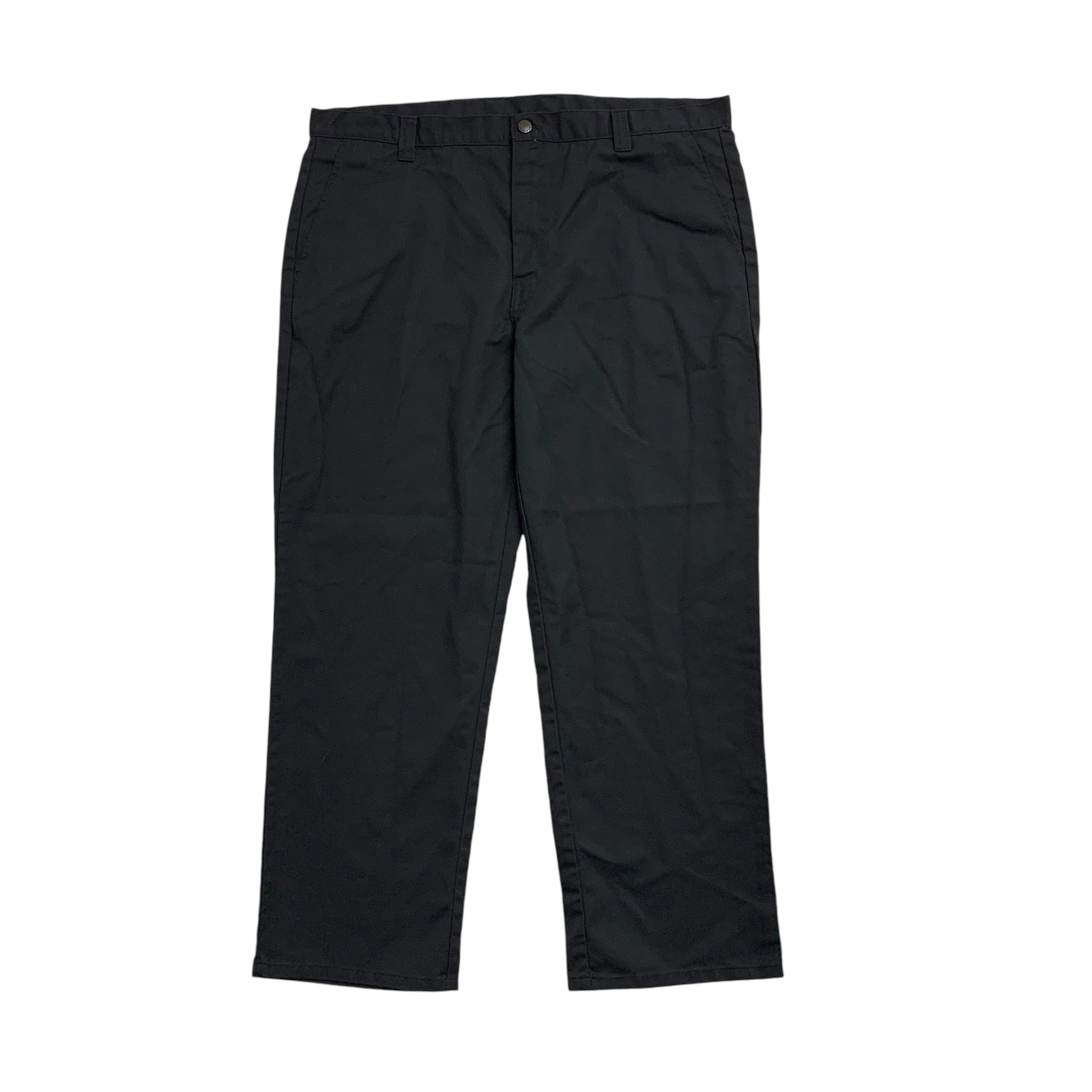 Dickies Trousers W40 L30 Mens Black Pants Relaxed Straight Fit Workwear