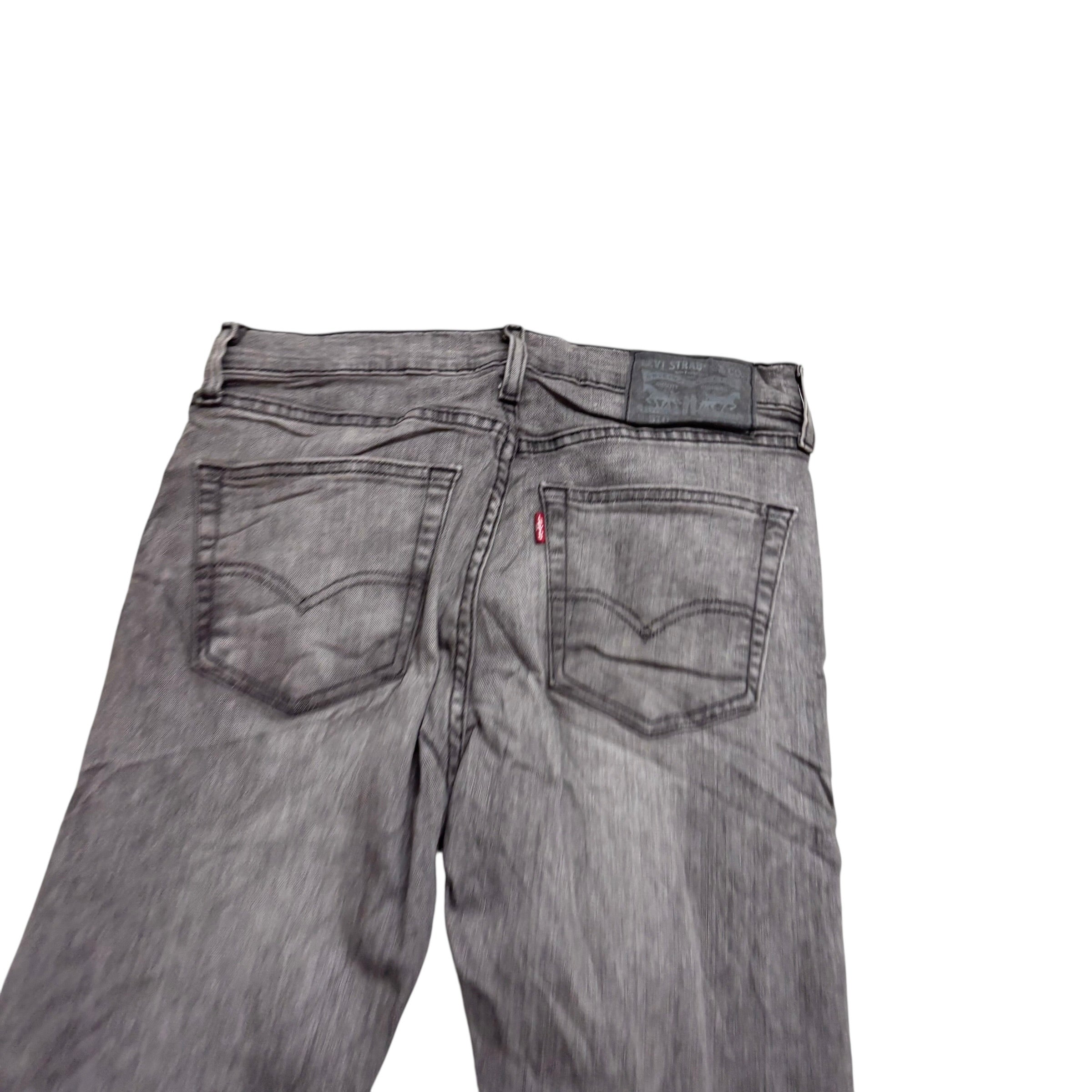 Levis 510 Jeans W29 L29 Mens Grey Skinny Fit Stretch Denim (E)