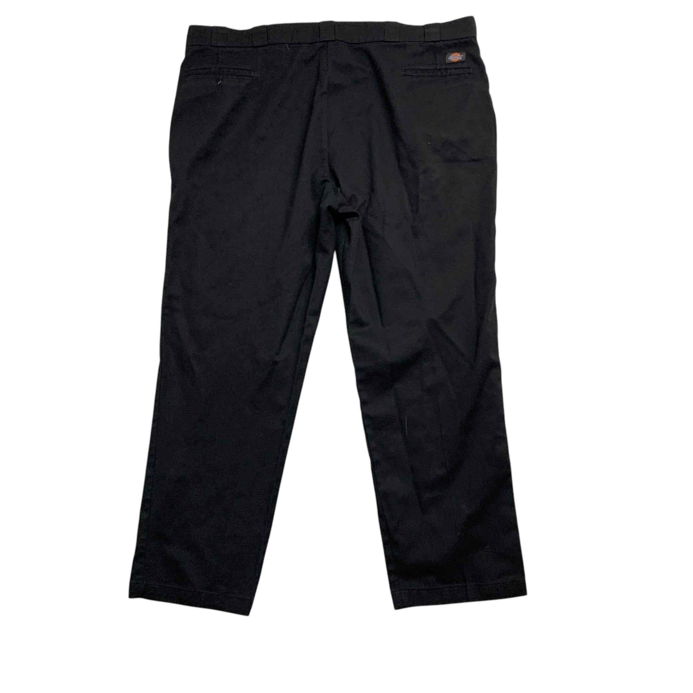 Dickies 874 Trousers W46 L32 Mens Black Pants Original Straight Fit Workwear
