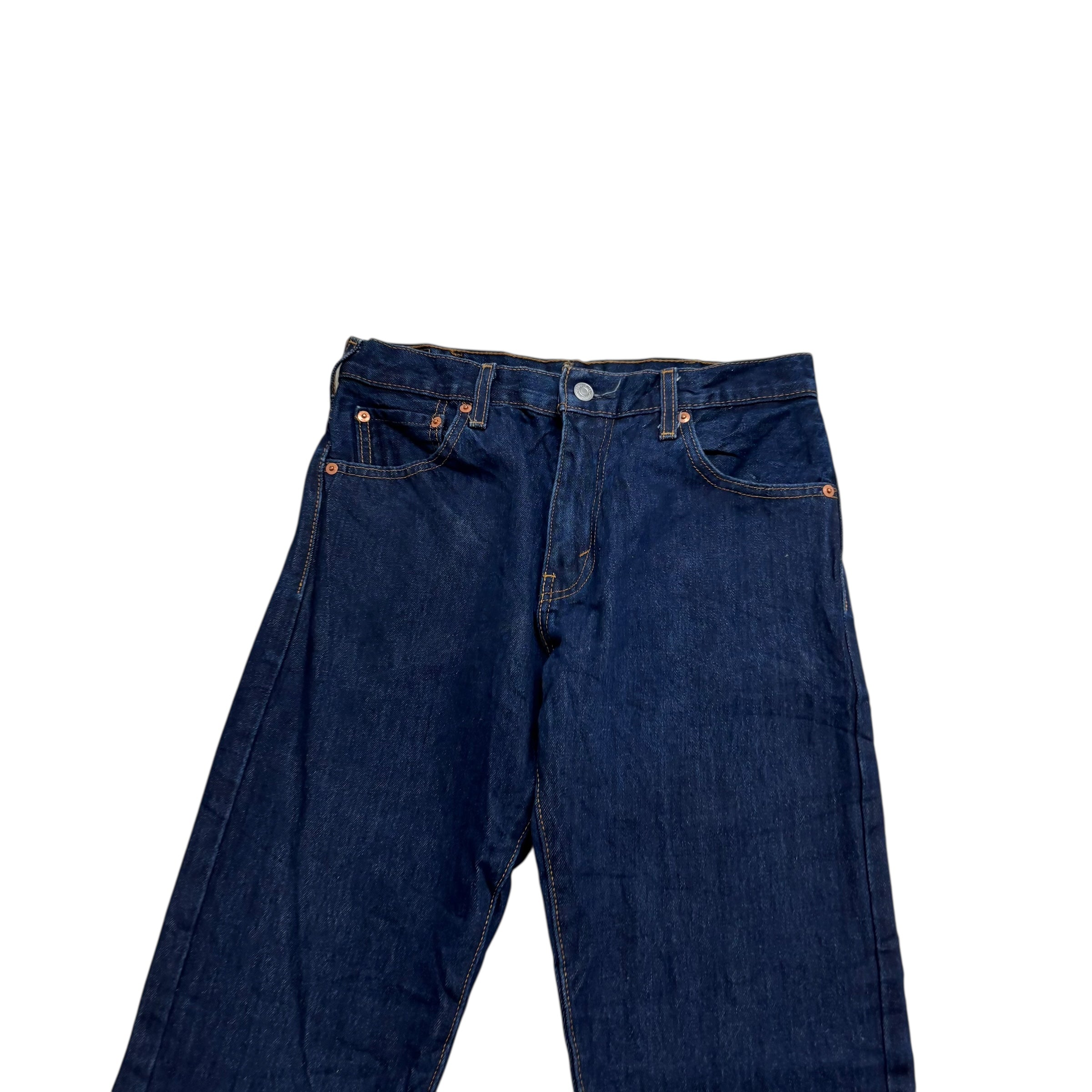 Levis 517 Jeans W30 L32 Mens Dark Blue Regular Bootcut Fit Denim (E)