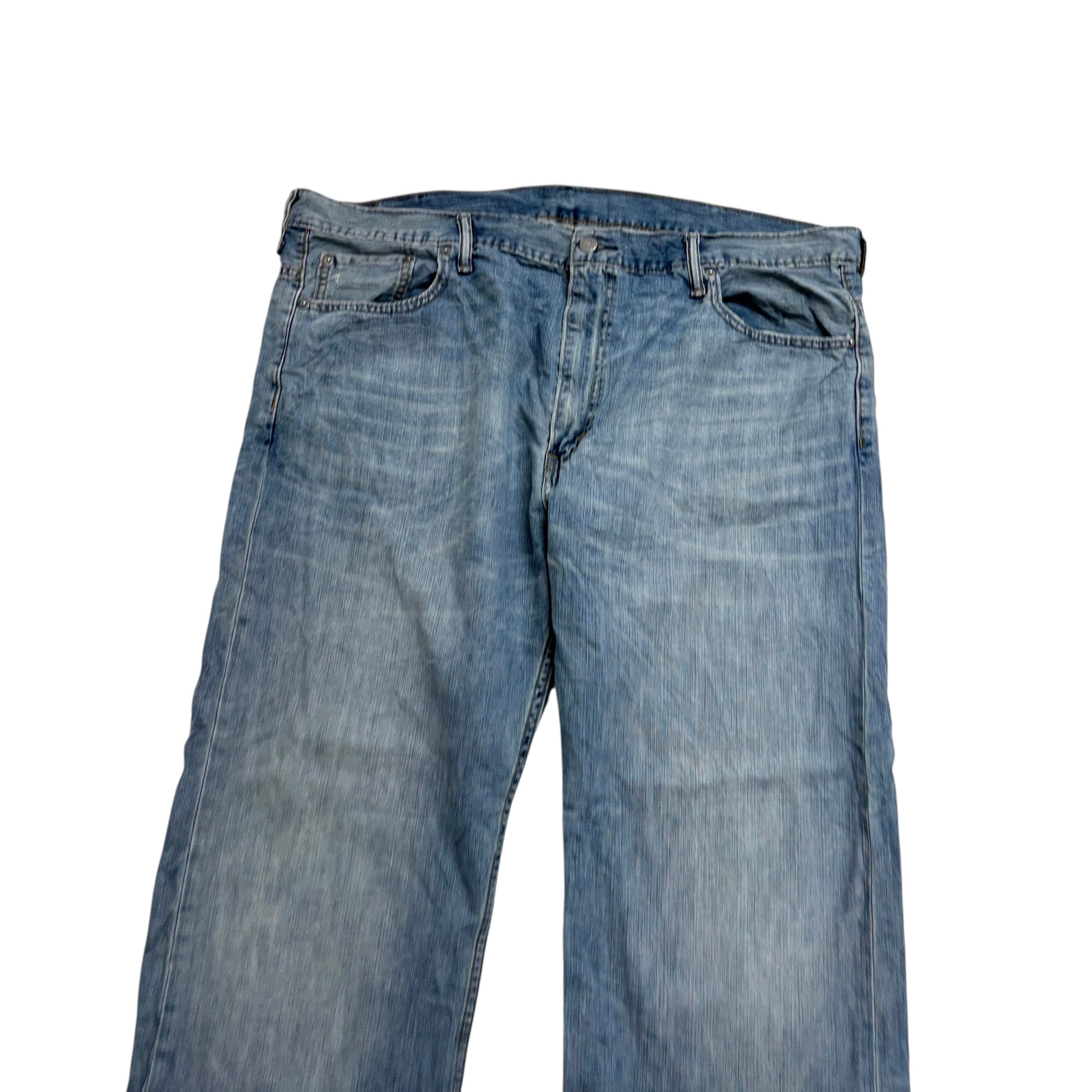 Levis 559 Jeans W42 L30 Mens Light Blue Baggy Relaxed Straight Fit Denim
