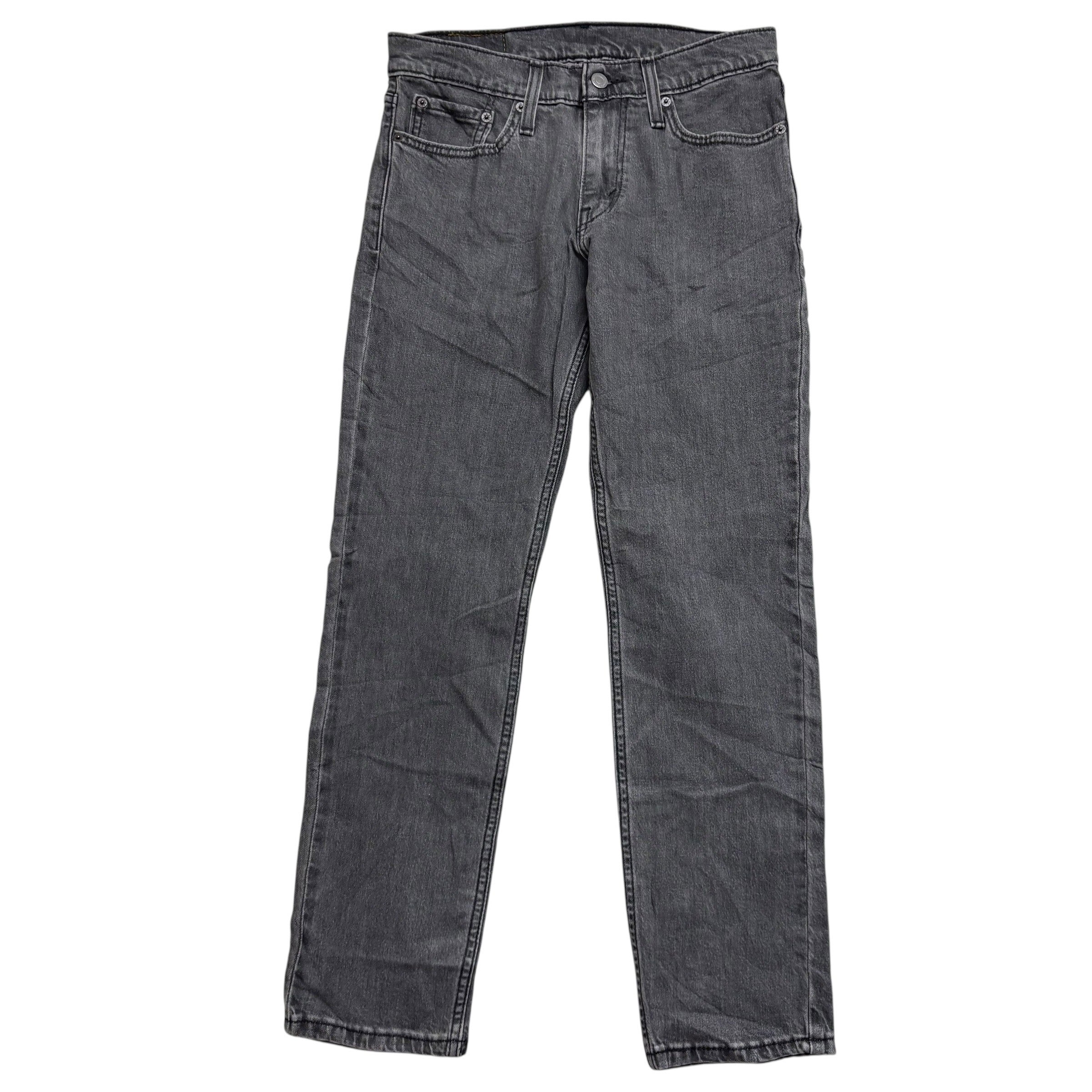 Levis 511 Jeans W29 L30 Mens Grey Slim Fit Stretch Denim (E)