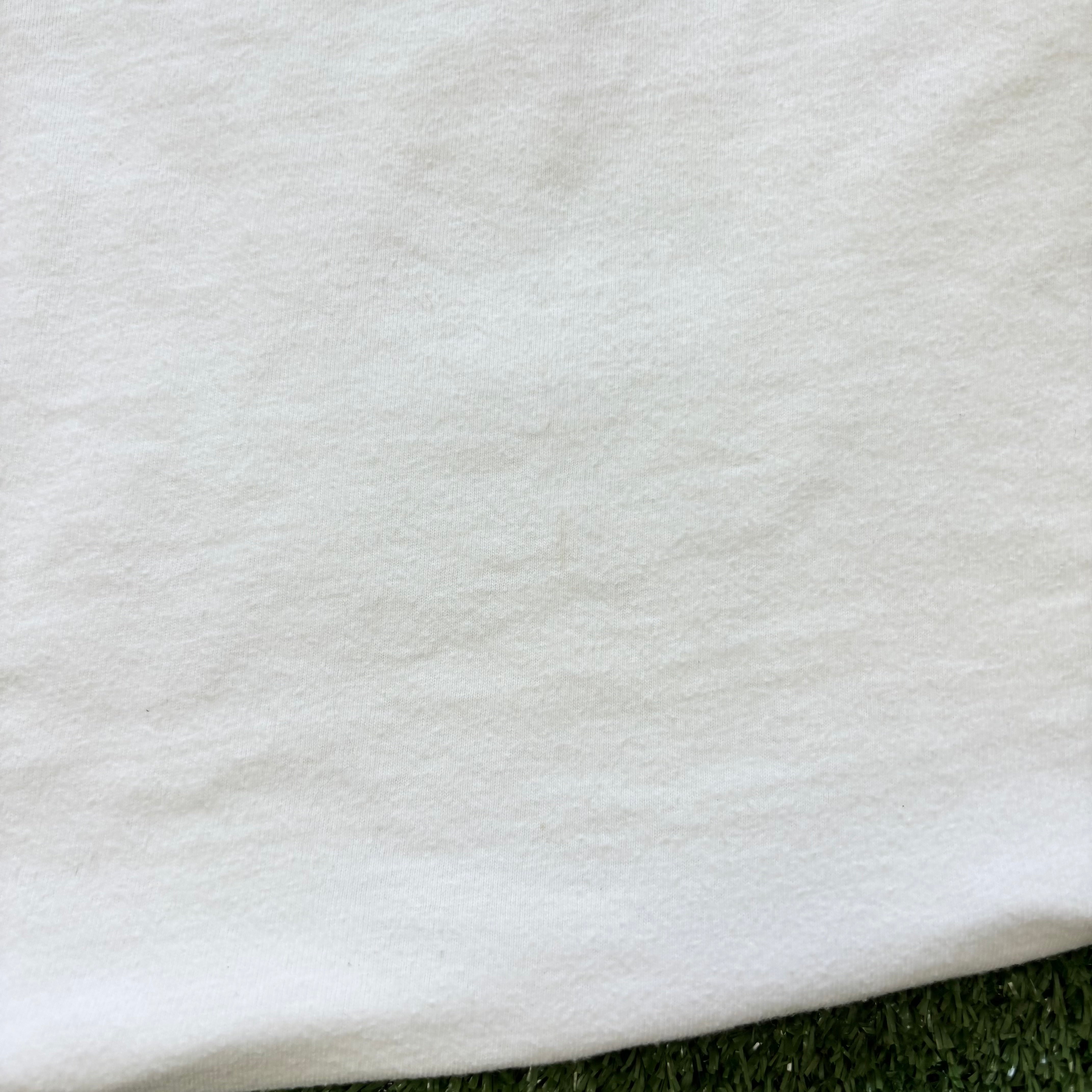 Vintage T Shirt Mens XL White Single Stitch Graphic Print 90s USA