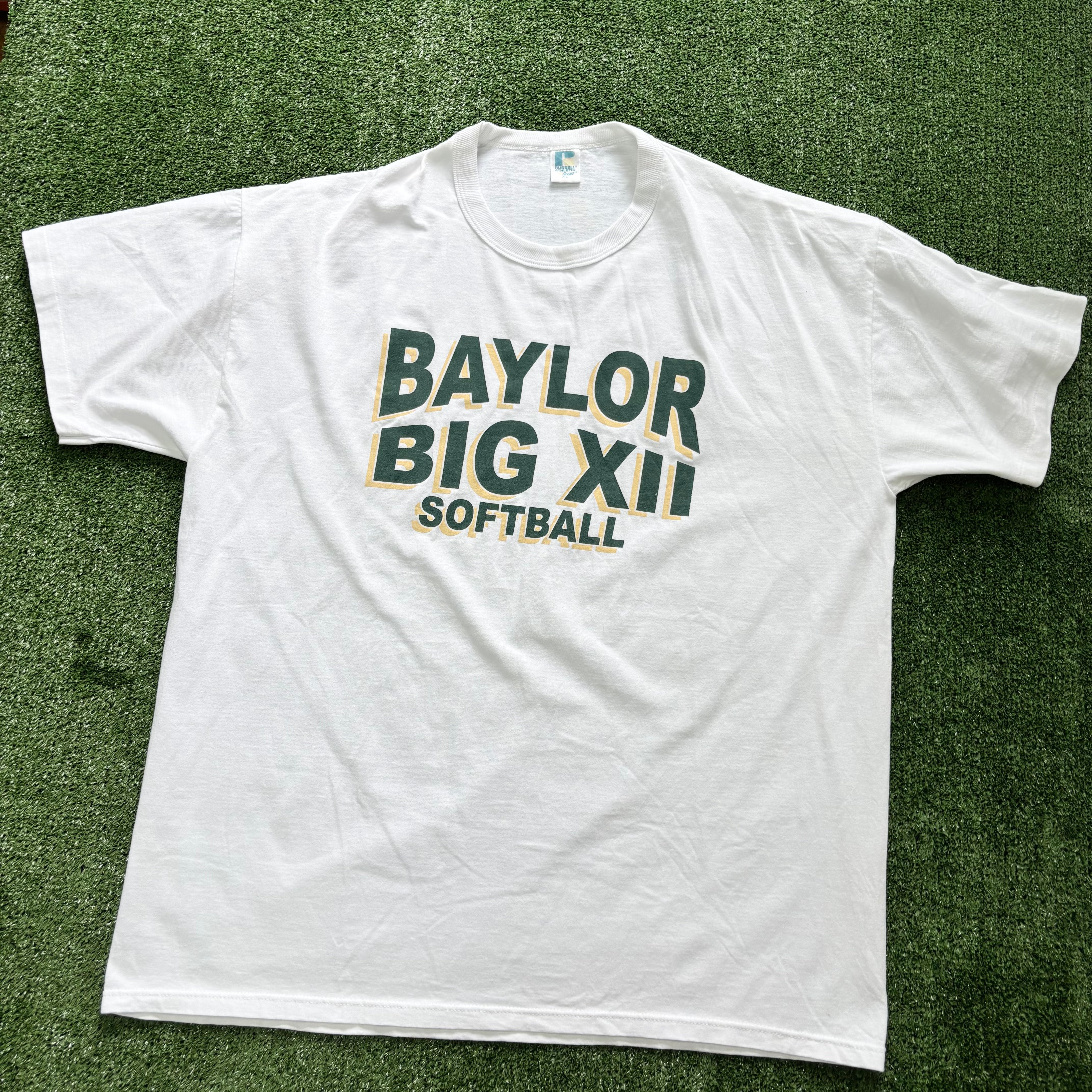 Vintage T Shirt Mens XL White Graphic Print 90s Softball (E)