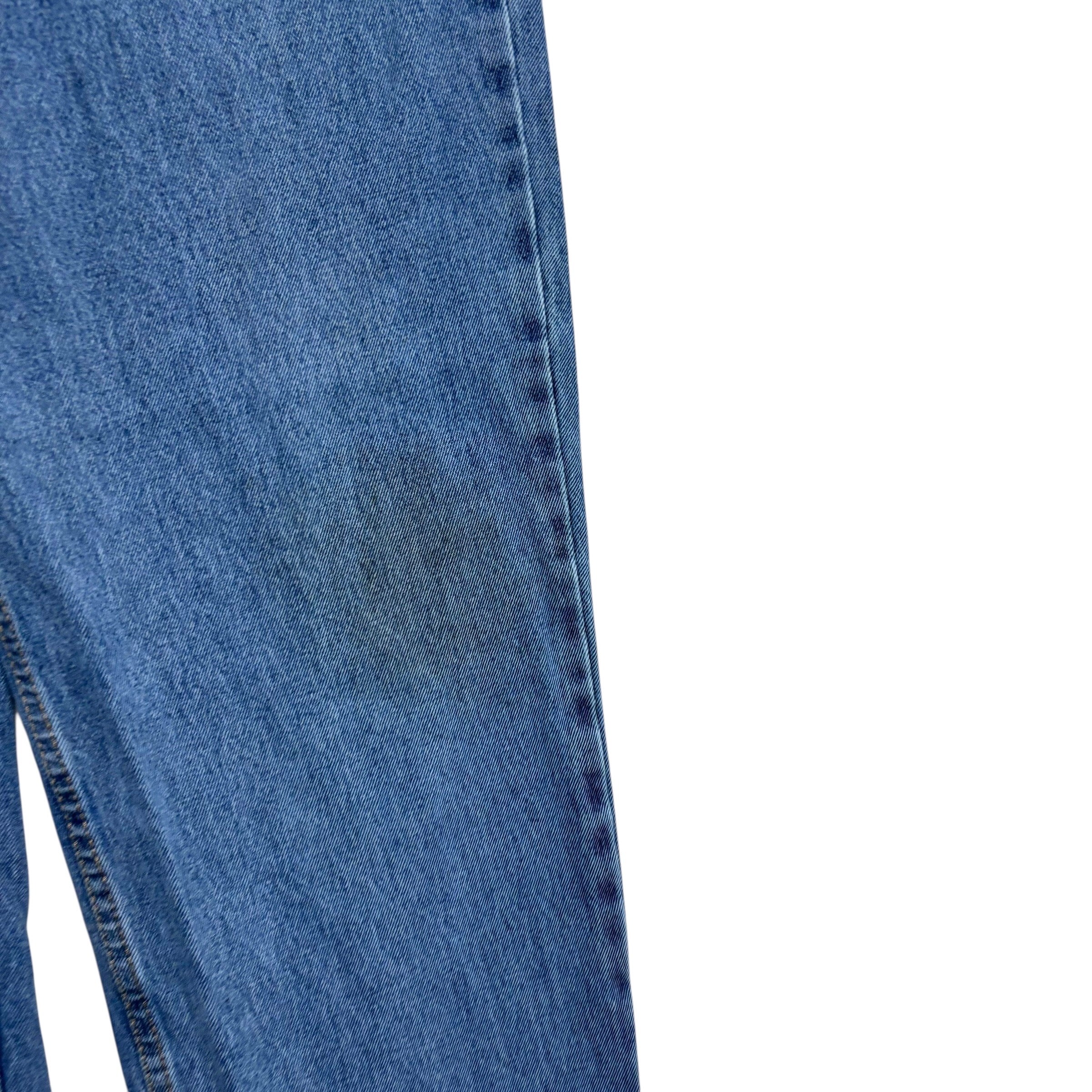 Levis 550 Jeans W36 L32 Mens Mid Blue Baggy Relaxed Straight Fit Denim (F)