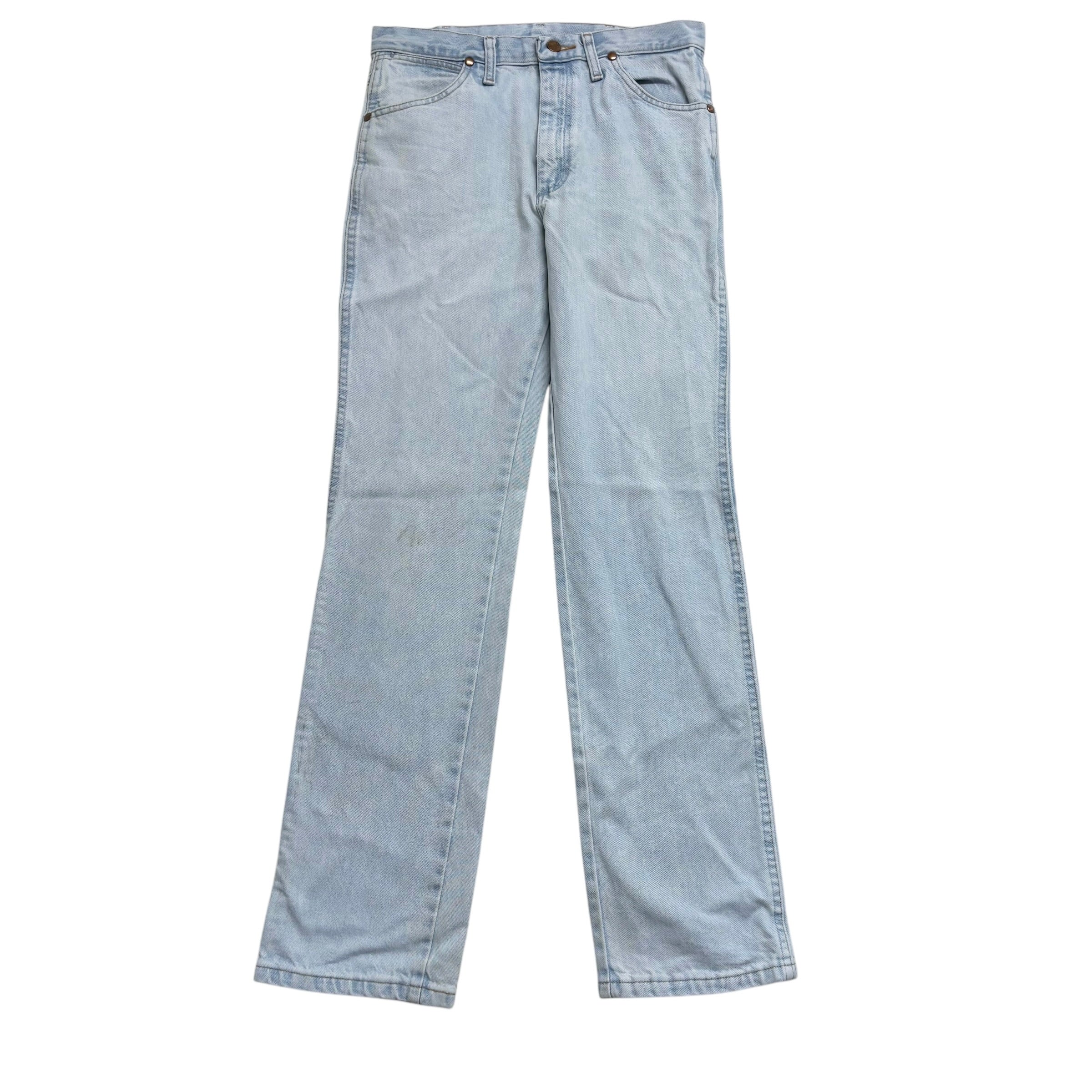 Wrangler Jeans Cowboy Cut W29 L32 Mens Light Blue 936 Slim Fit Denim (F)