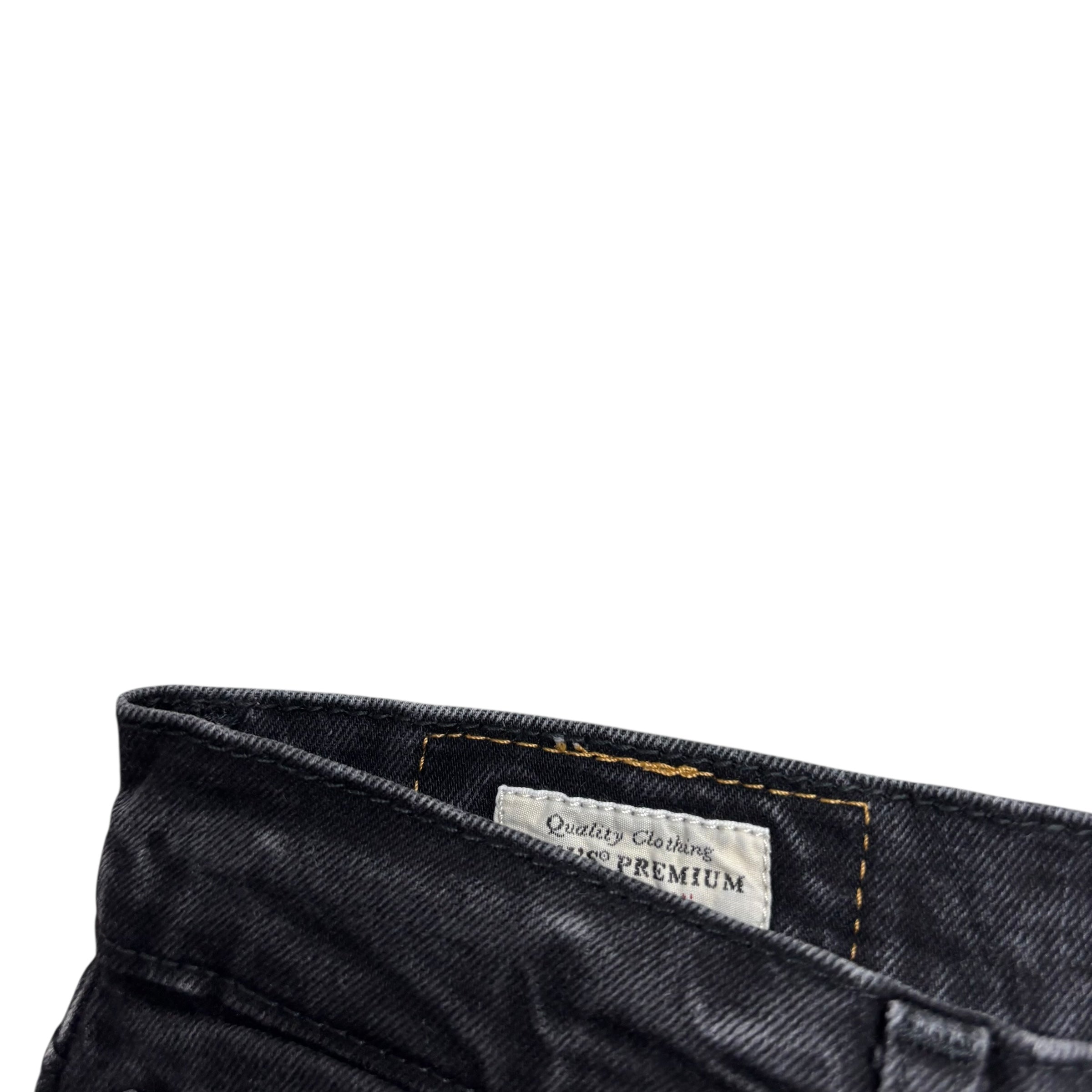 Levis 512 Jeans W28 L29 Mens Black Slim Tapered Fit Stretch Denim (E)