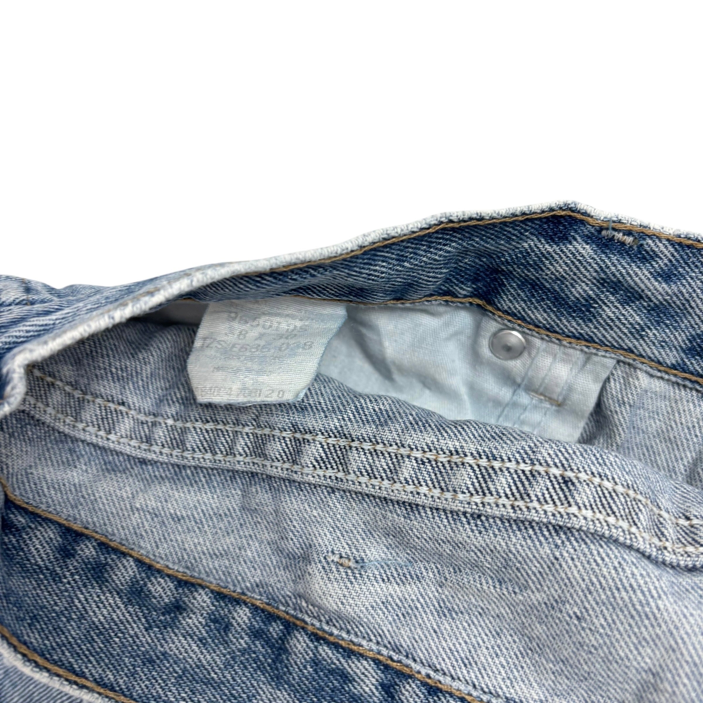 Wrangler Jeans W38 L30 Mens Light Blue Regular Straight Fit Vintage Denim