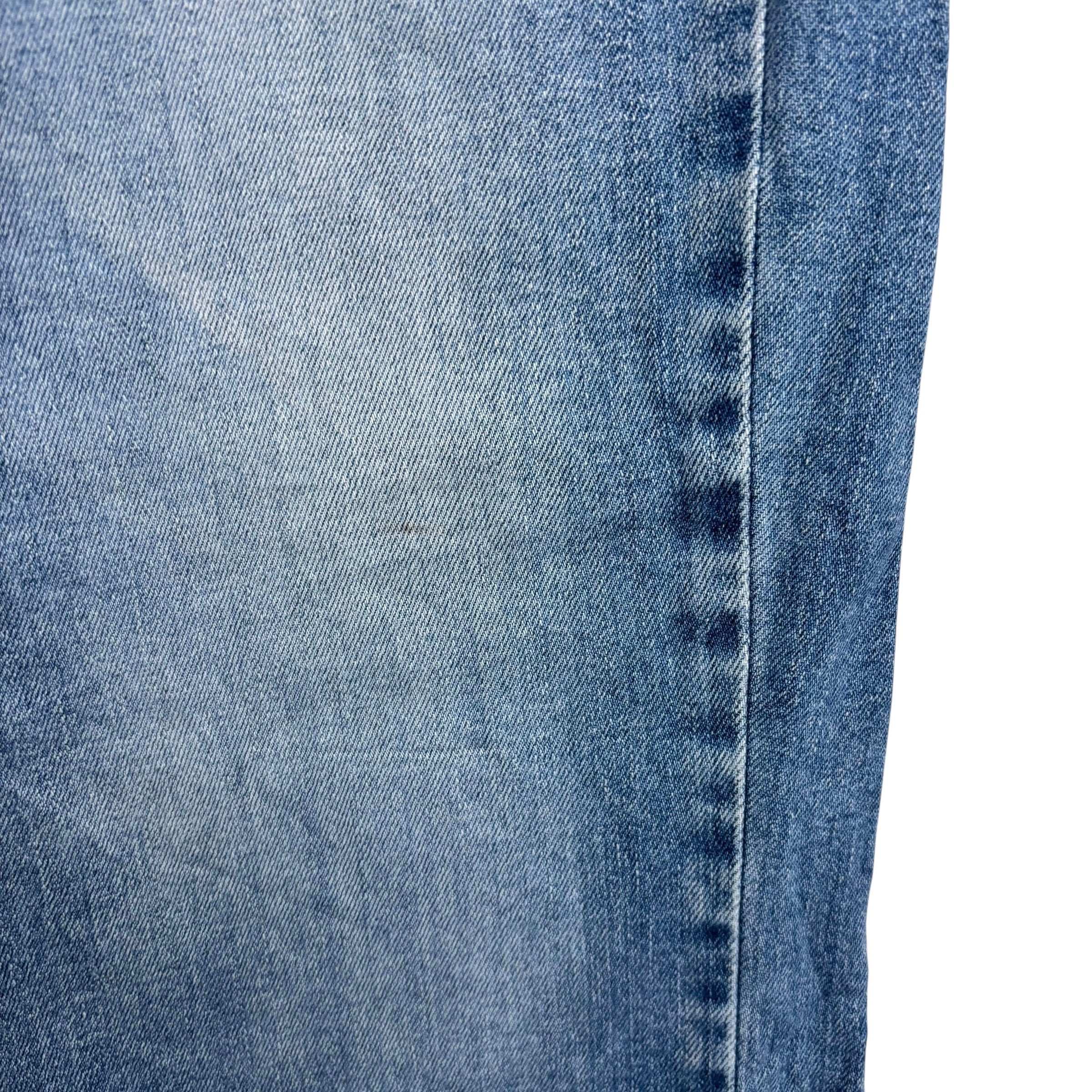 Levis 514 Jeans W32 L29 Mens Light Blue Regular Straight Fit Stretch Denim