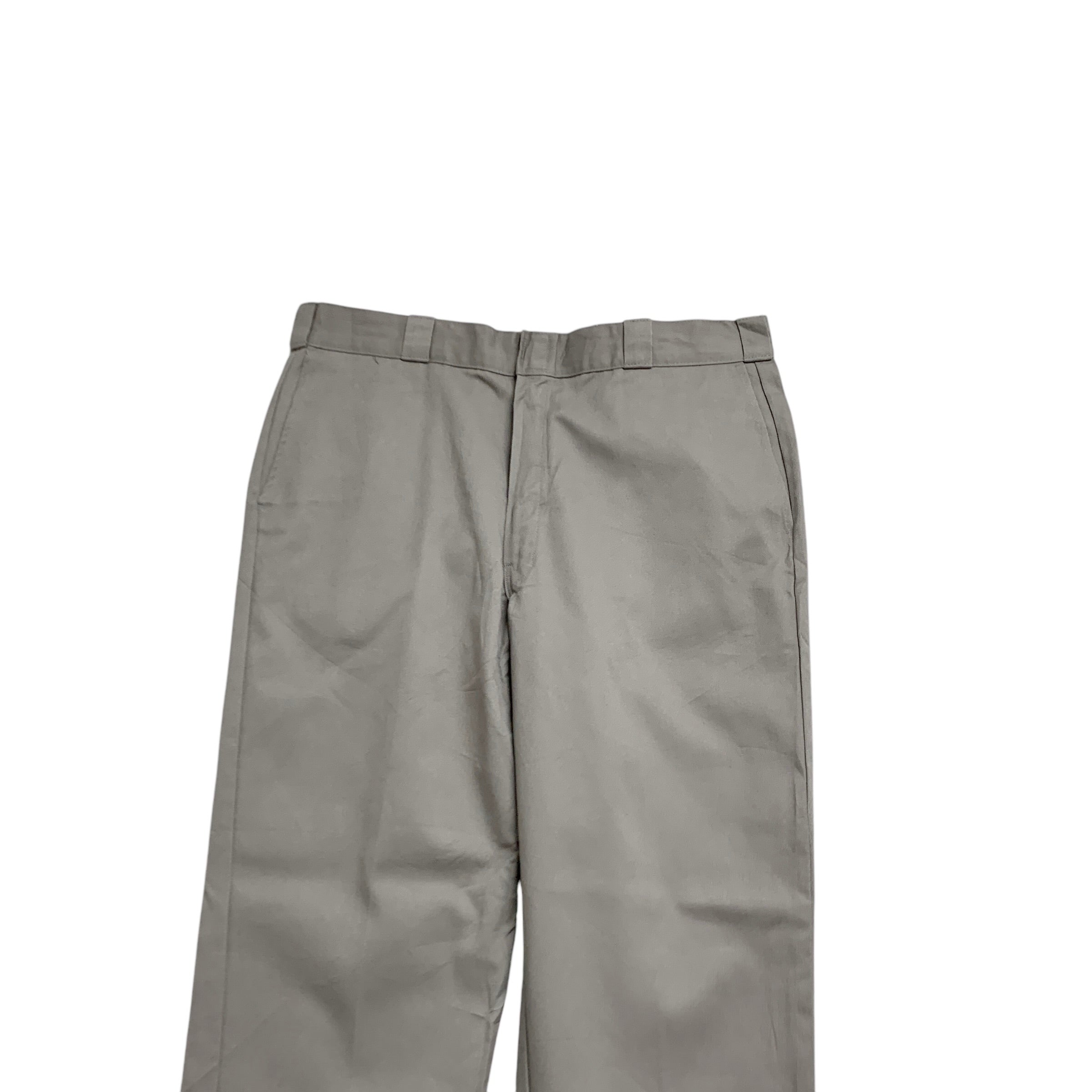 Dickies 874 Trousers W40 L32 Mens Grey Pants Original Straight Fit Workwear
