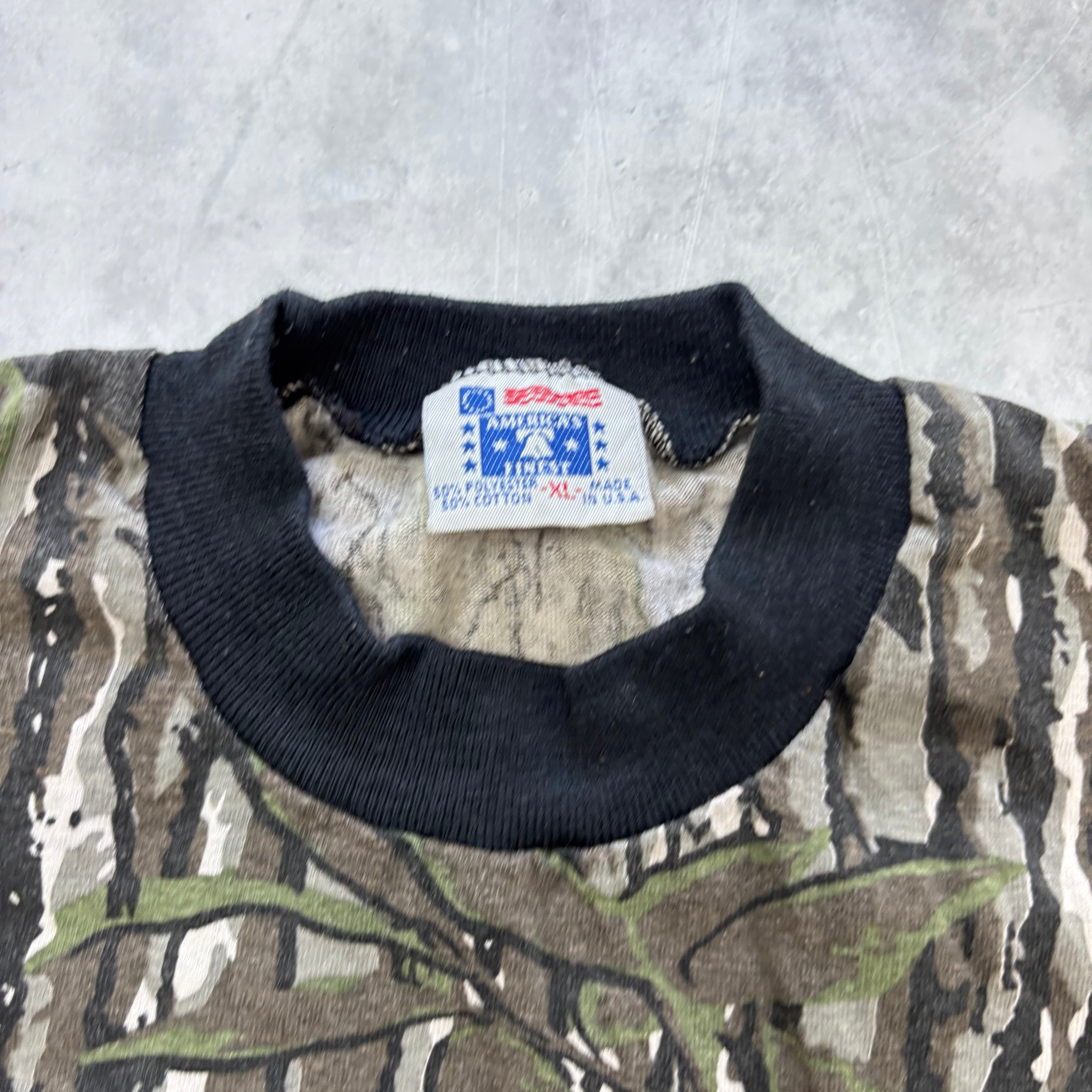 Vintage RealTree T Shirt Mens Small Camo 90s Hunting Boxy Fit (E)