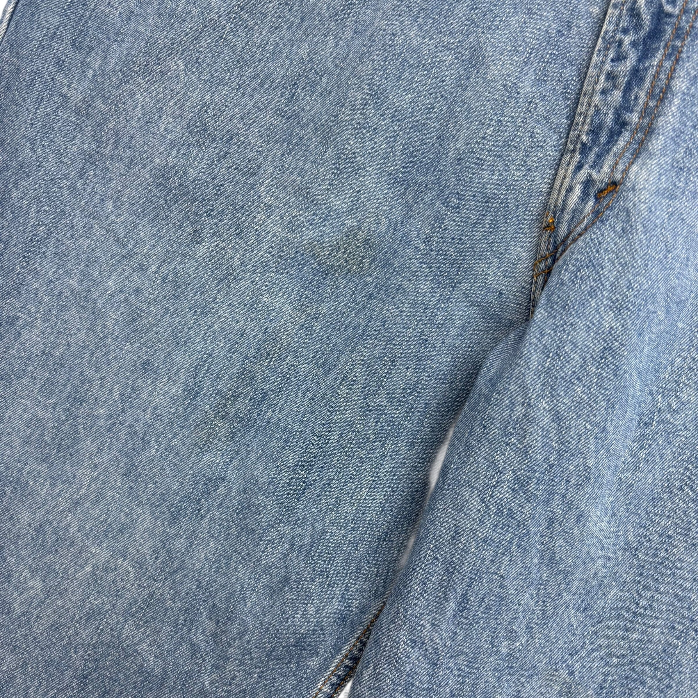 Levis 550 Jeans W44 L30 Mens Light Blue Baggy Relaxed Straight Fit Vintage Denim