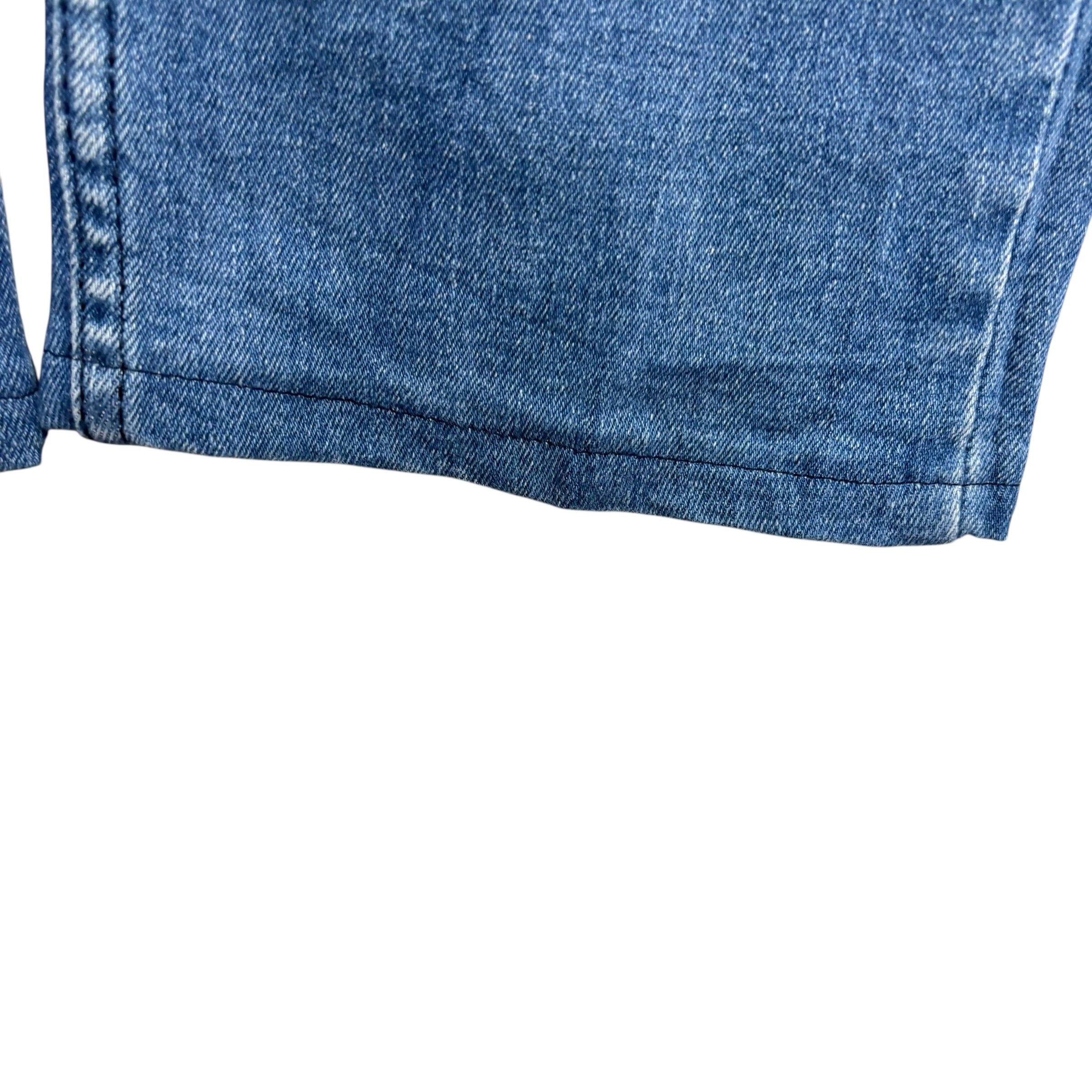 Levis 514 Jeans W34 L32 Mens Navy Blue Regular Straight Fit Stretch Denim