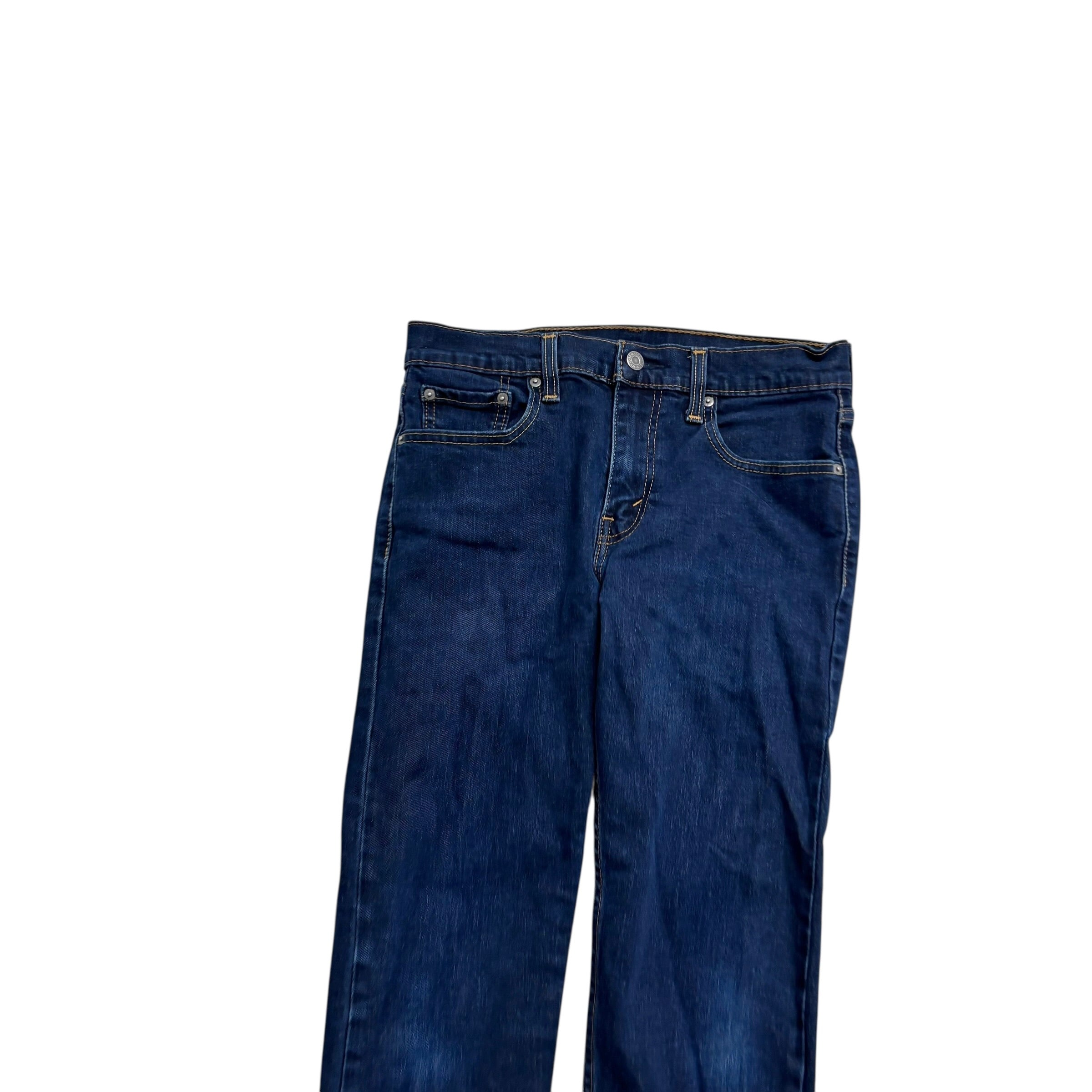 Levis Jeans W30 L28 Mens Dark Blue Slim Tapered Fit Stretch Denim