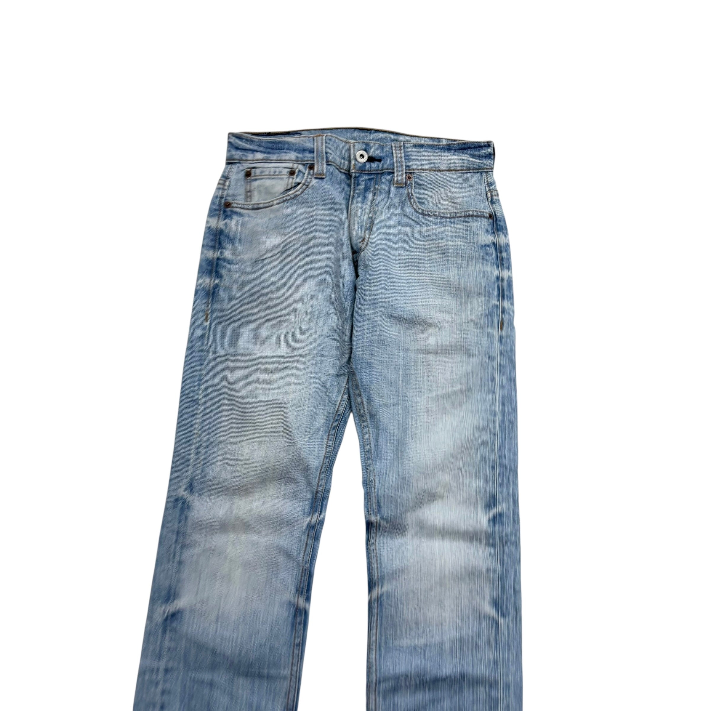 Levis 511 Jeans W30 L30 Mens Light Blue Slim Fit Vintage Denim