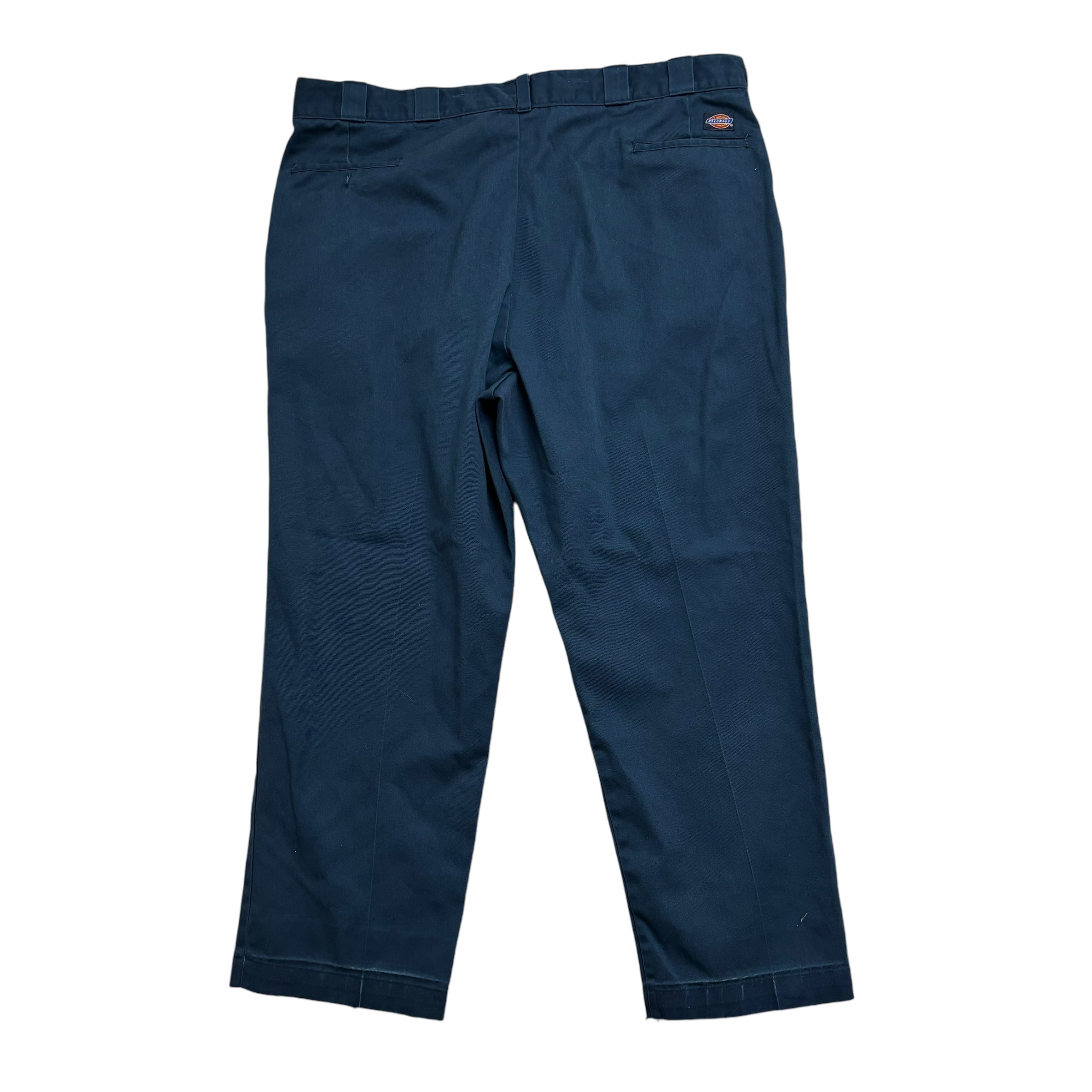 Dickies 874 Trousers W44 L30 Mens Blue Pants Original Straight Fit Workwear