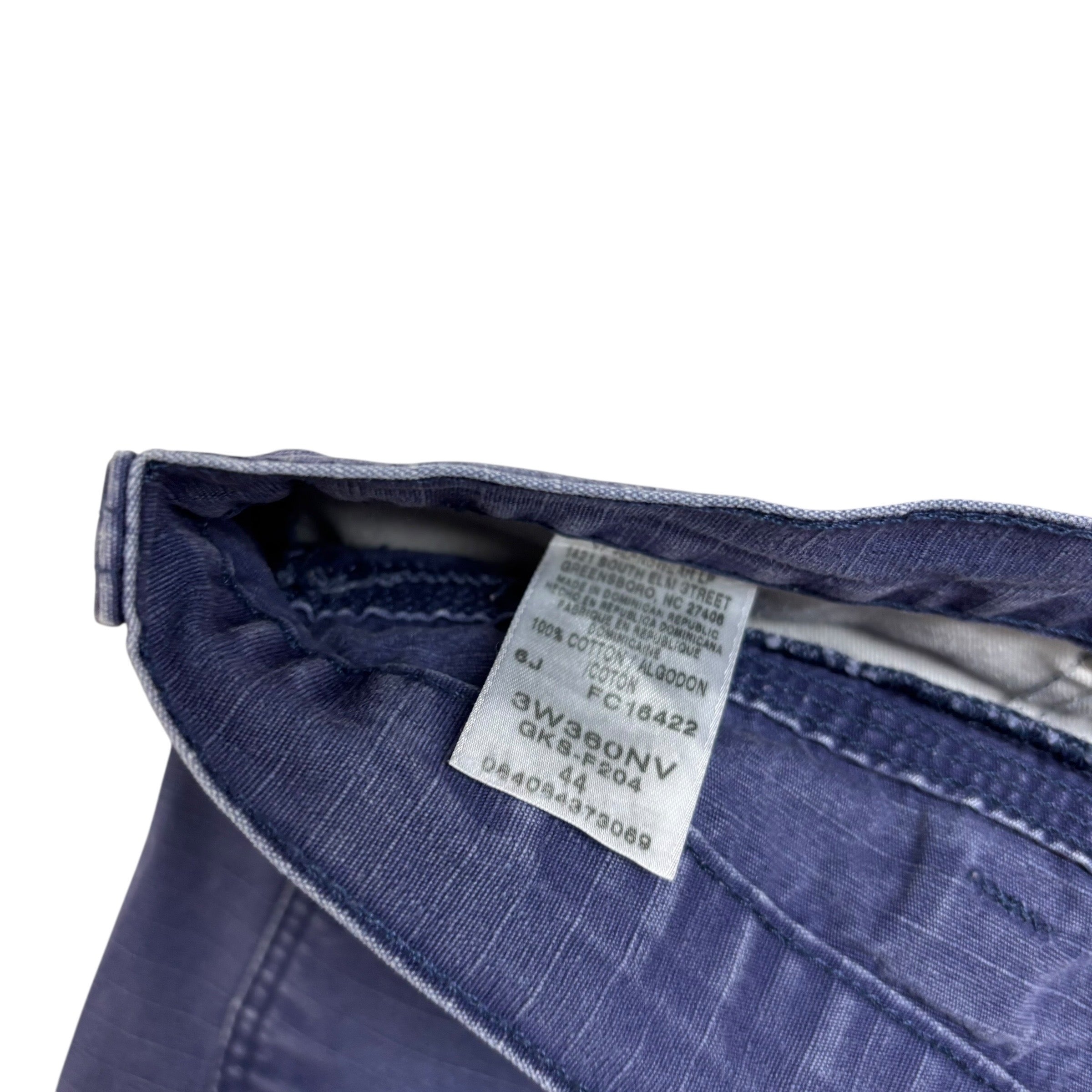 Wrangler Baggy Jorts W44 Mens Navy Blue Denim Shorts Cargo Relaxed Fit