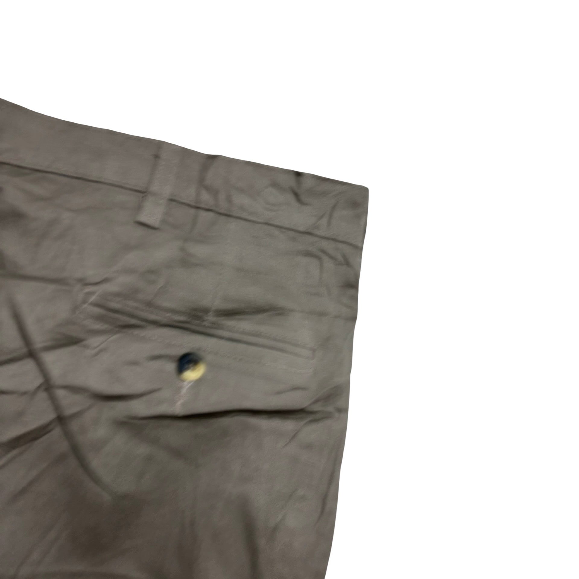 Wrangler Trousers W40 L29 Mens Brown Relaxed Straight Fit Stretch Pants