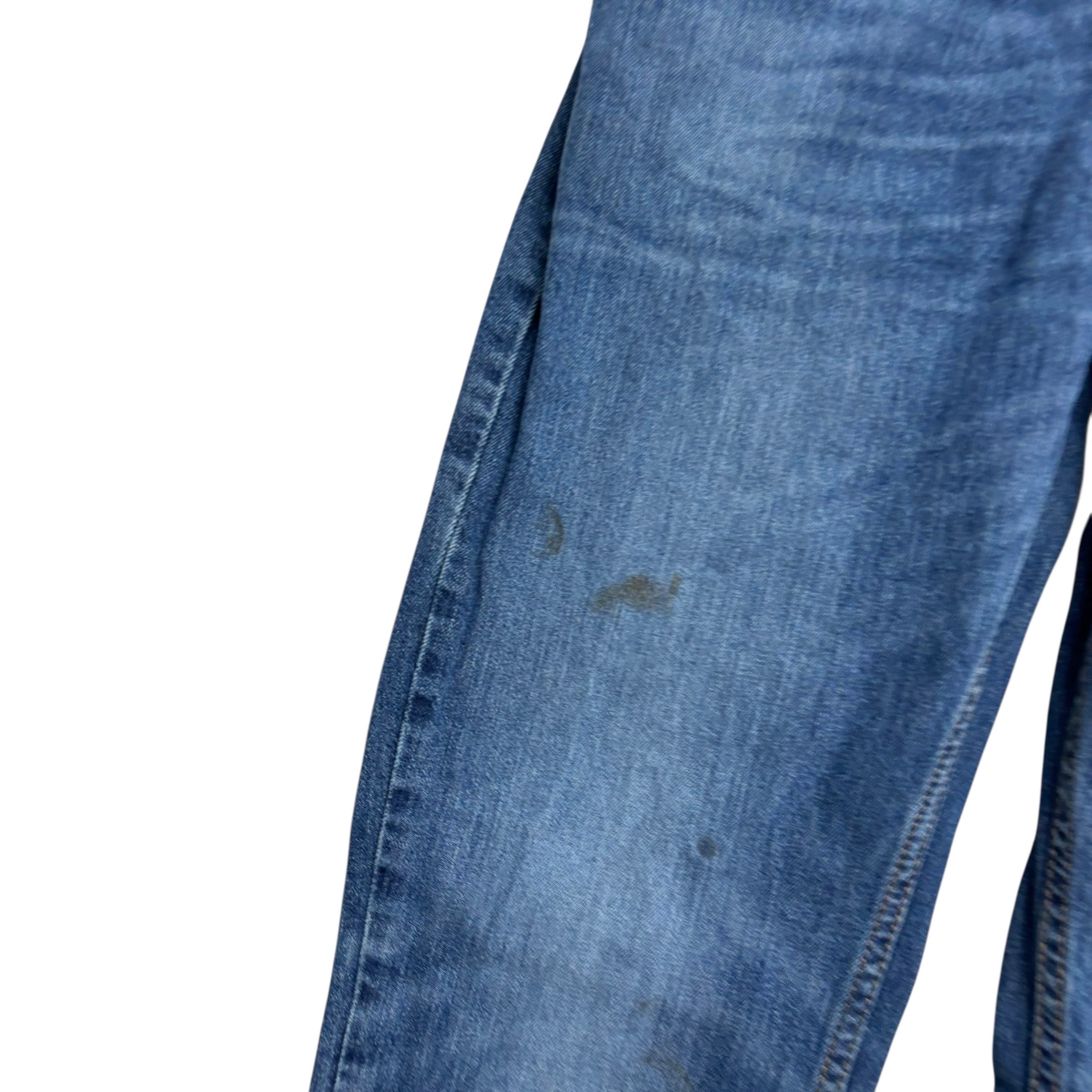 Levis 511 Jeans W31 L30 Mens Mid Blue Slim Fit Stretch Denim (F)