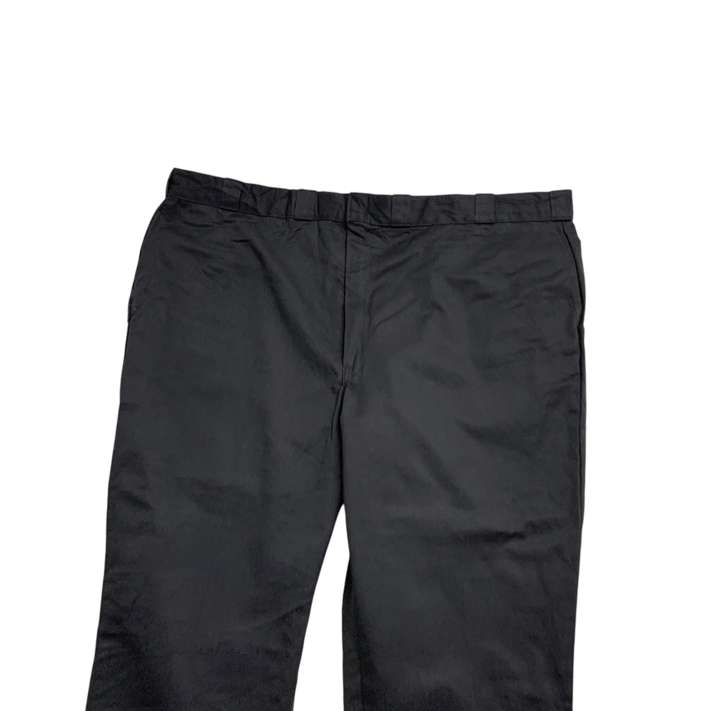 Dickies 874 Trousers W52 L30 Mens Black Pants Original Straight USA Made Workwea
