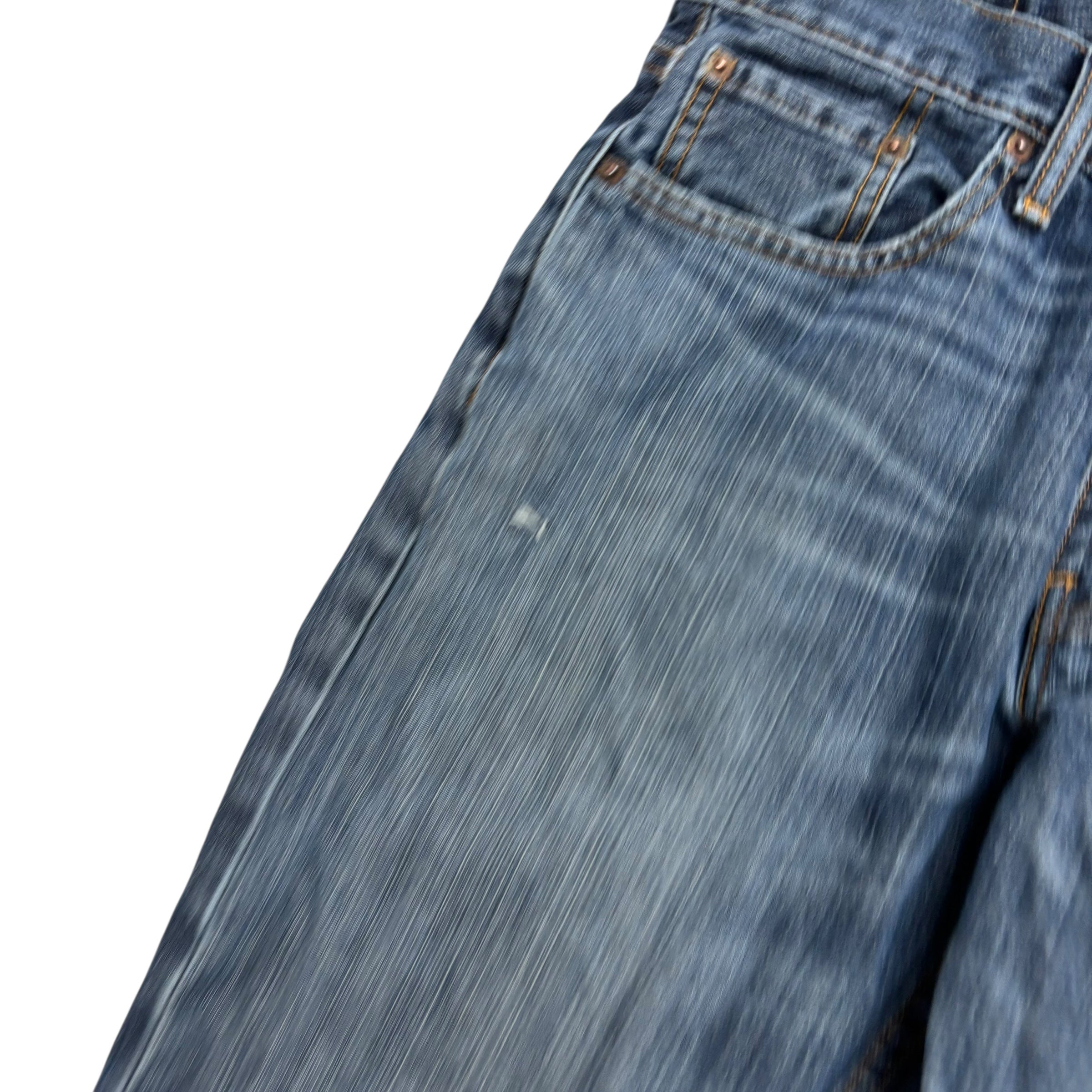 Levis 559 Jeans W30 L31 Mens Mid Blue Baggy Relaxed Straight Fit Denim (F)