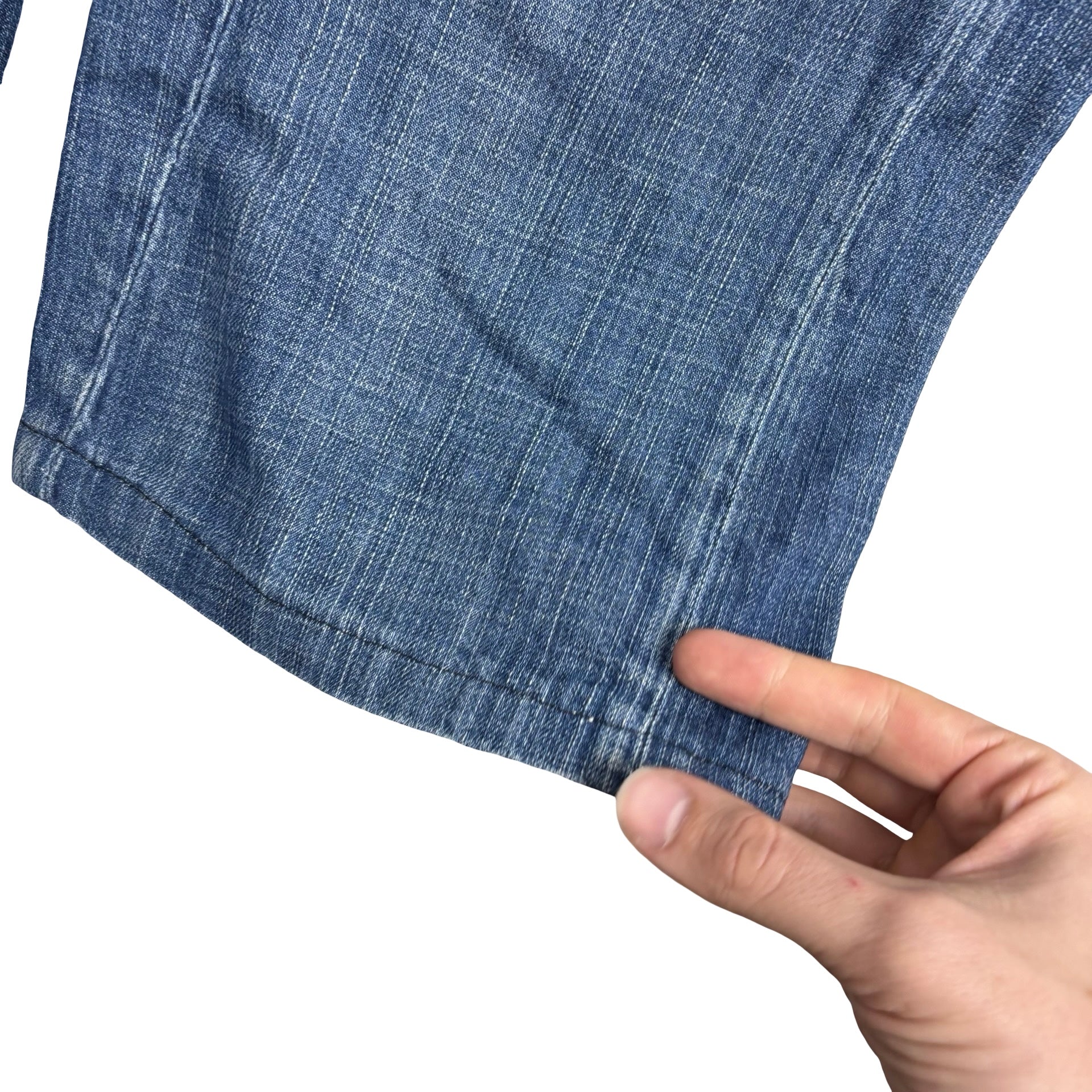 G Star Radar Baggy Jeans W32 L30 Mens Mid Blue Low Loose Fit Denim (E)