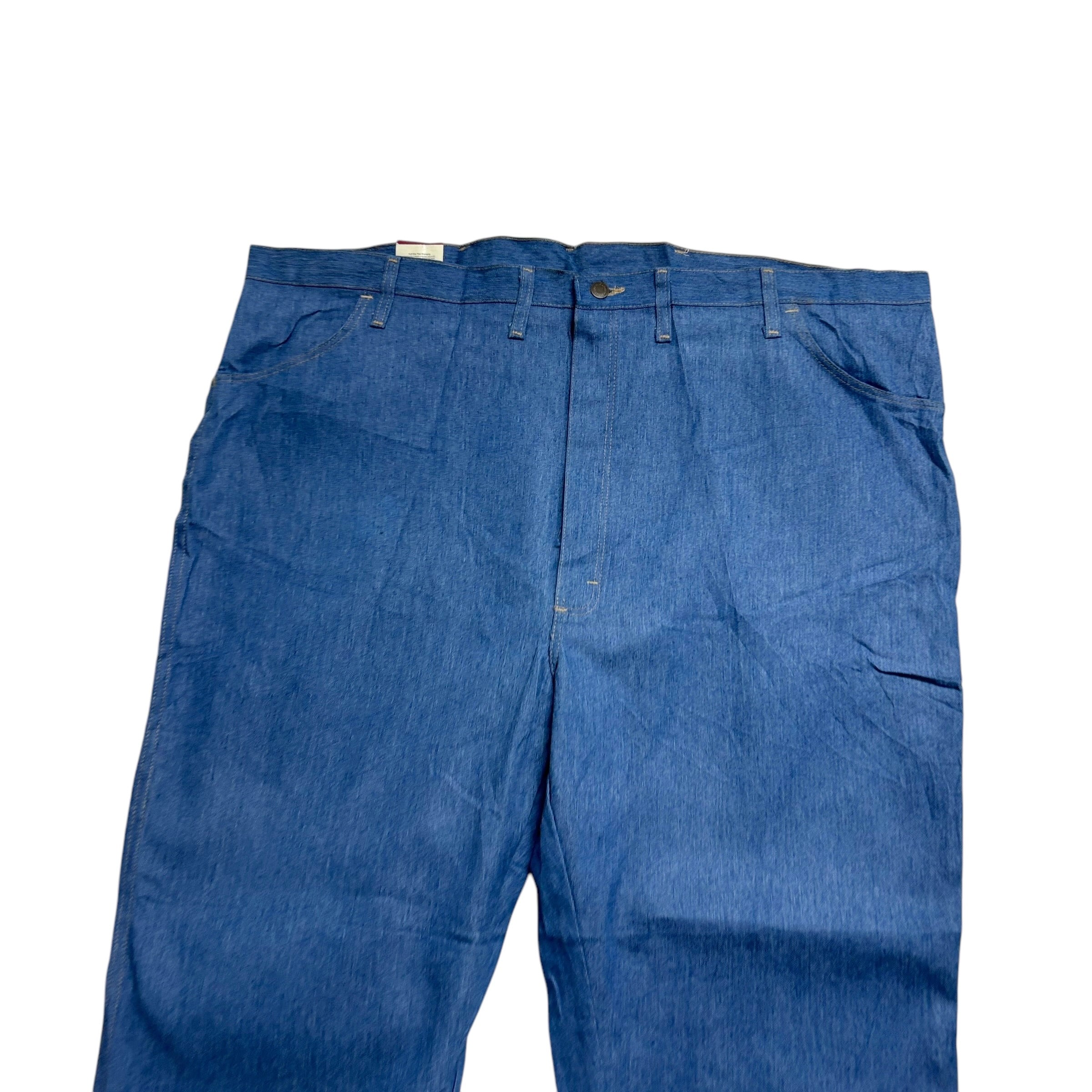 Wrangler Jeans W50 L32 Mens Blue Relaxed Straight Fit Vintage Denim (E)