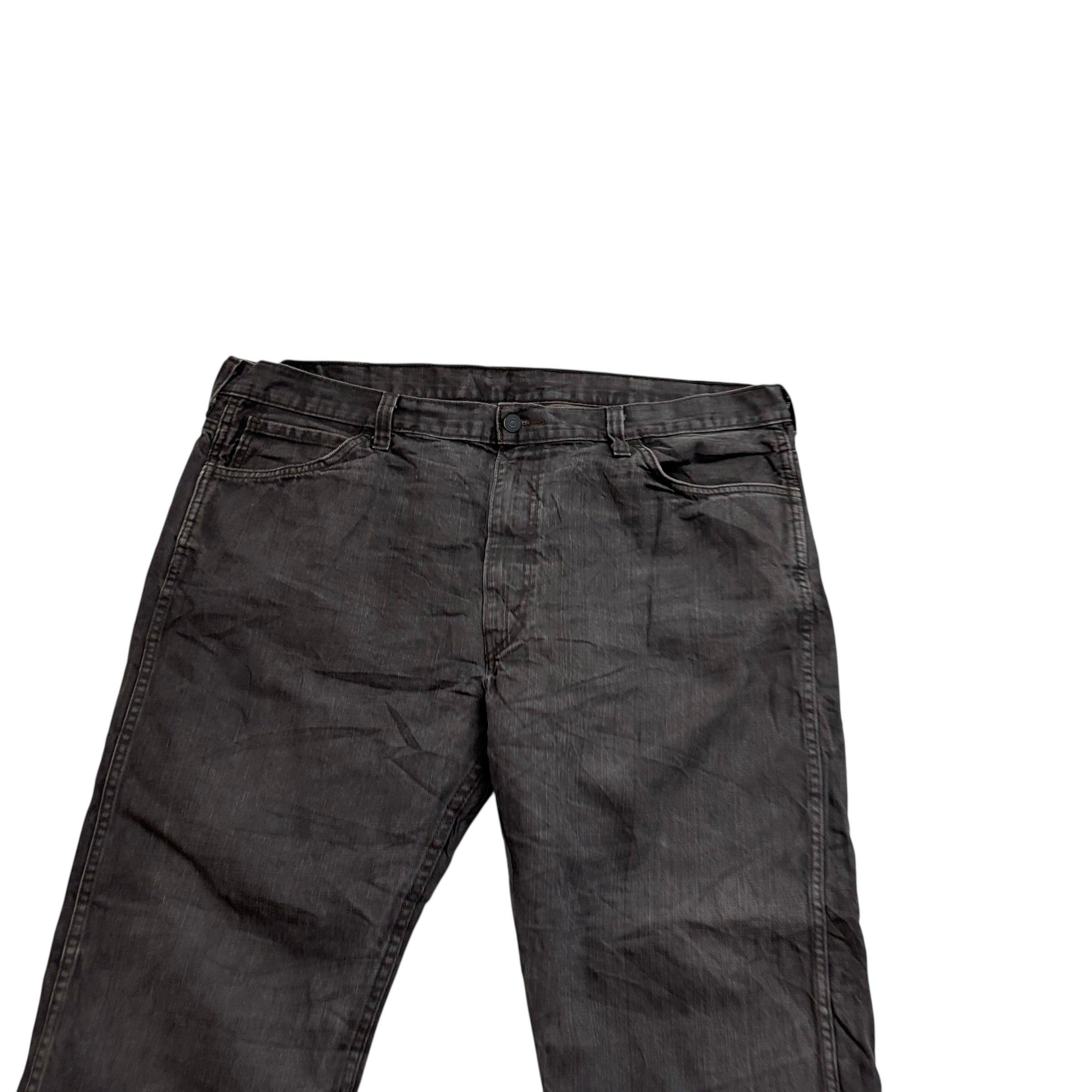 Levis 569 Jeans W42 L28 Mens Brown Baggy Relaxed Straight Fit Denim