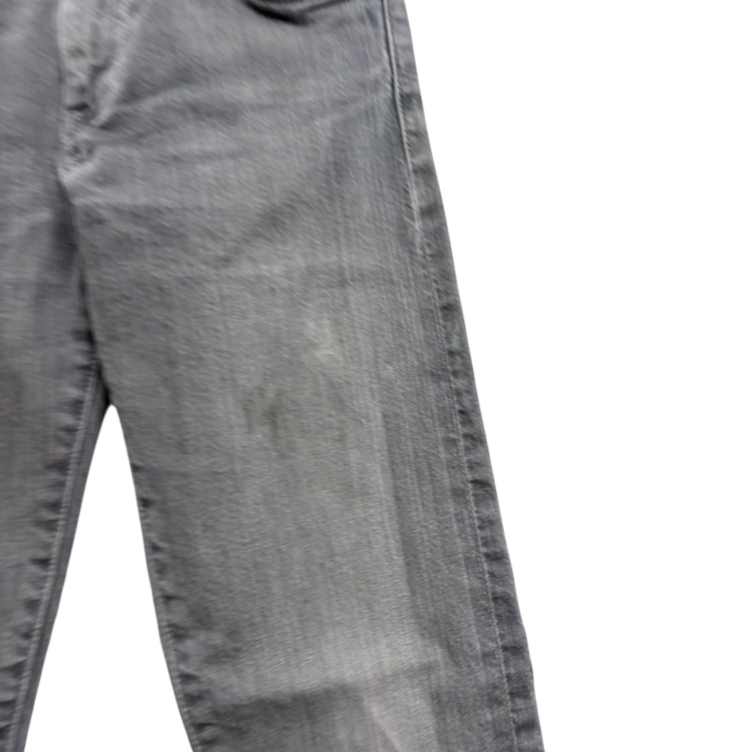 Levis 511 Jeans W28 L33 Mens Grey Slim Fit Stretch Denim