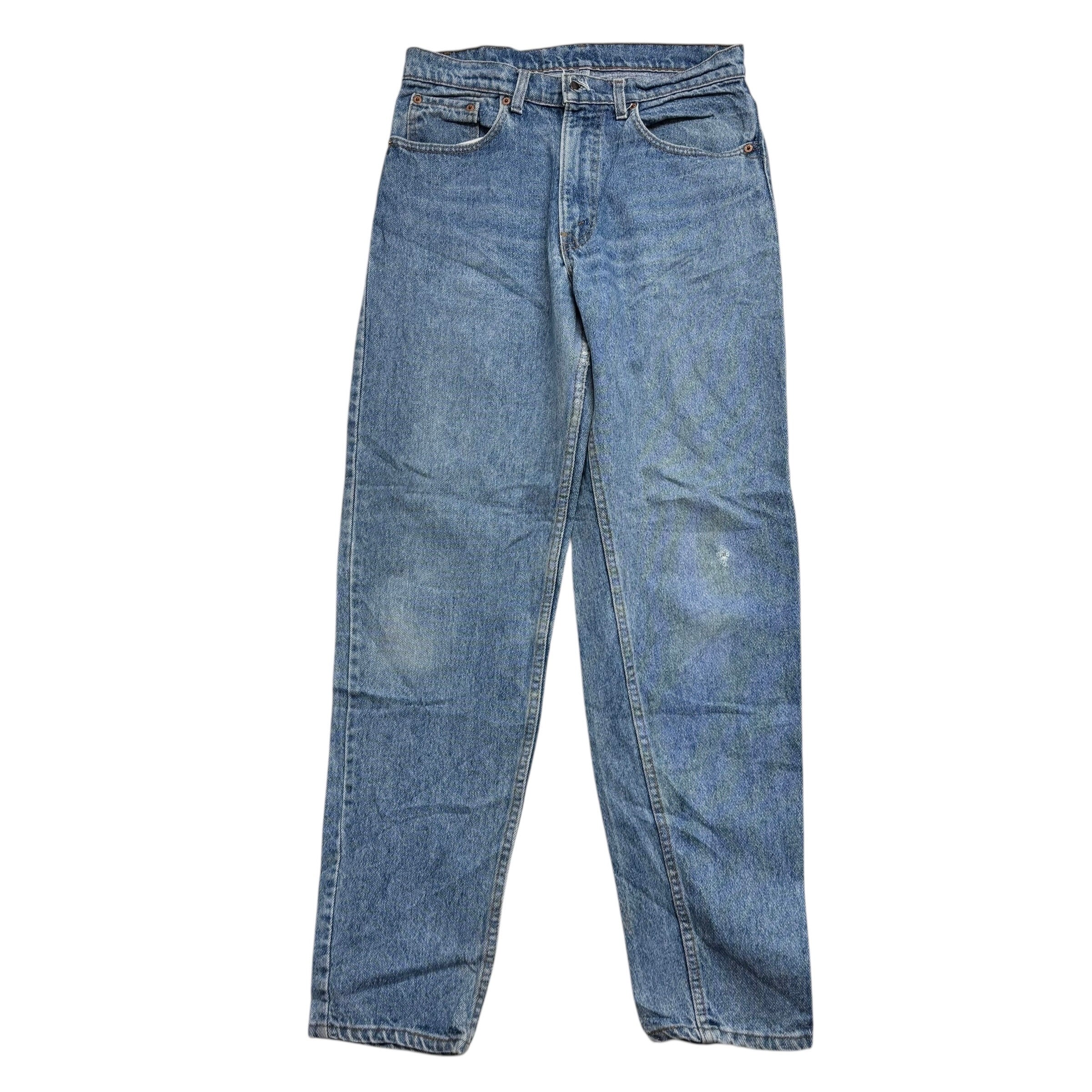 Levis 550 Jeans W31 L32 Mens Mid Blue Relaxed Tapered USA Made Vintage (F)